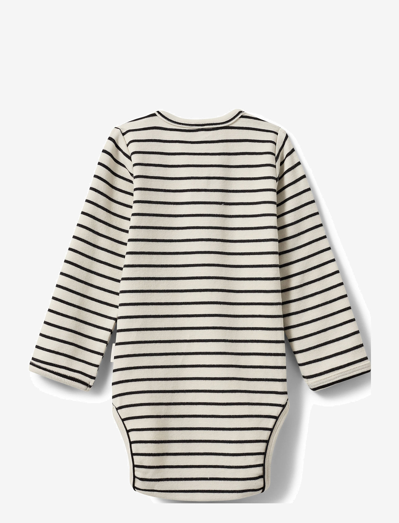 Sofie Schnoor Baby and Kids - SAMUELSB BODYSTOCKING - pikkade varrukatega bodid - black striped - 1