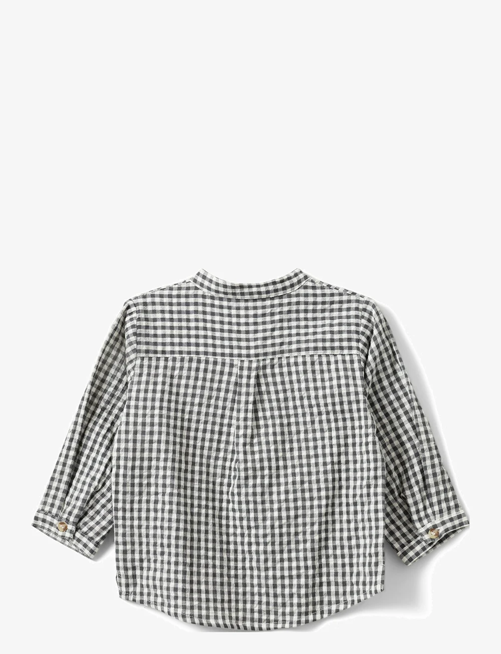 Sofie Schnoor Baby and Kids - PRESTONSB SHIRT - long-sleeved shirts - grey check - 1