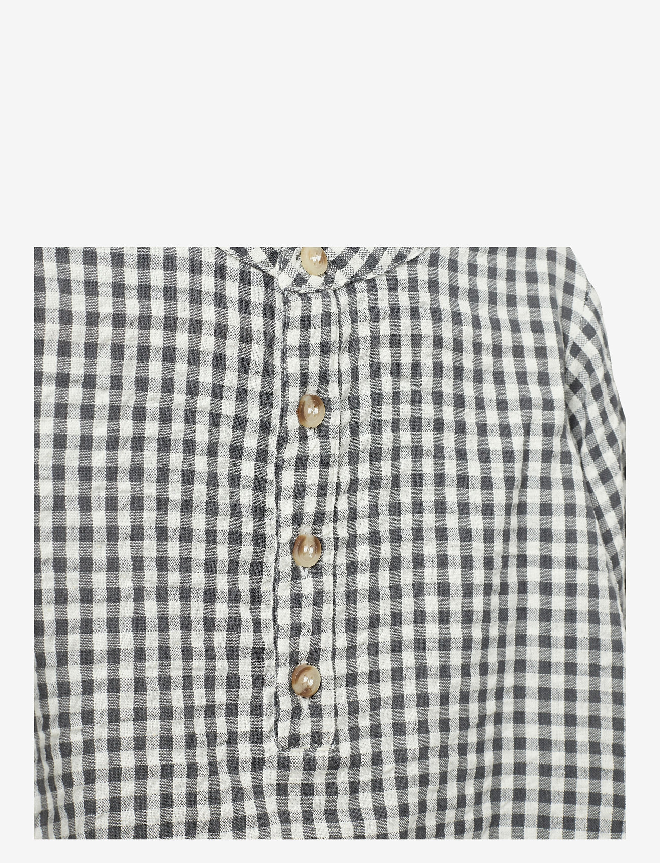 Sofie Schnoor Baby and Kids - PRESTONSB SHIRT - pikkade varrukatega särgid - grey check - 2