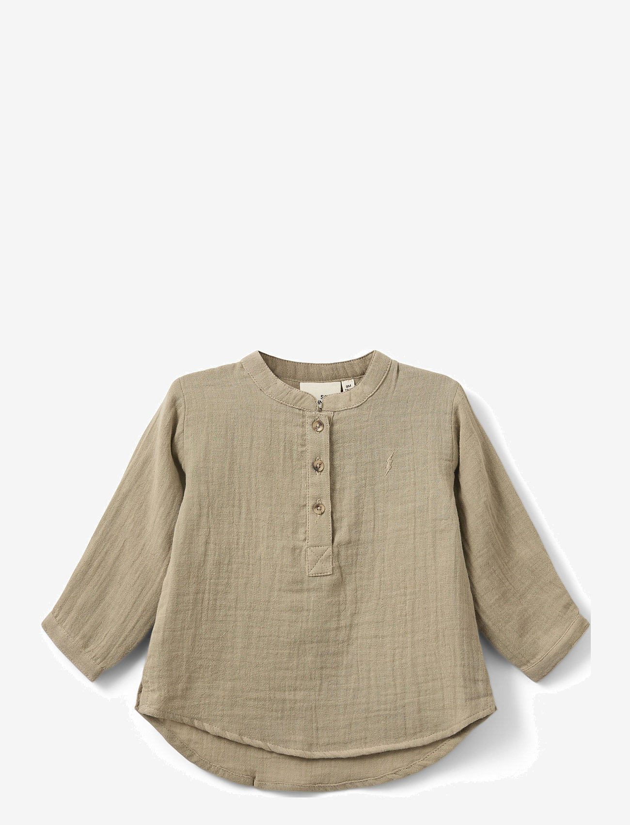 Sofie Schnoor Baby and Kids - PRESTONSB SHIRT - light dusty green - 0