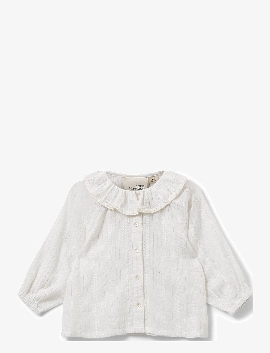 Sofie Schnoor Baby and Kids - ALMINASB BLOUSE - snow white - 0