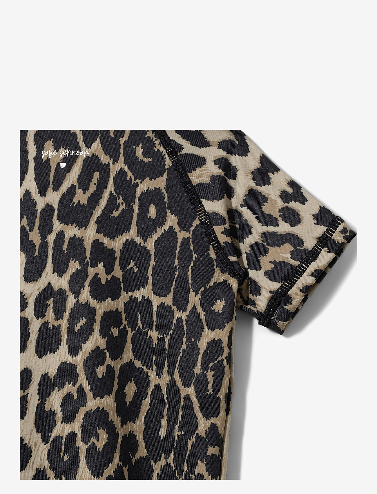 Sofie Schnoor Baby and Kids - TILLASB SWIMSUIT - ujumistrikood - light brown leopard - 1