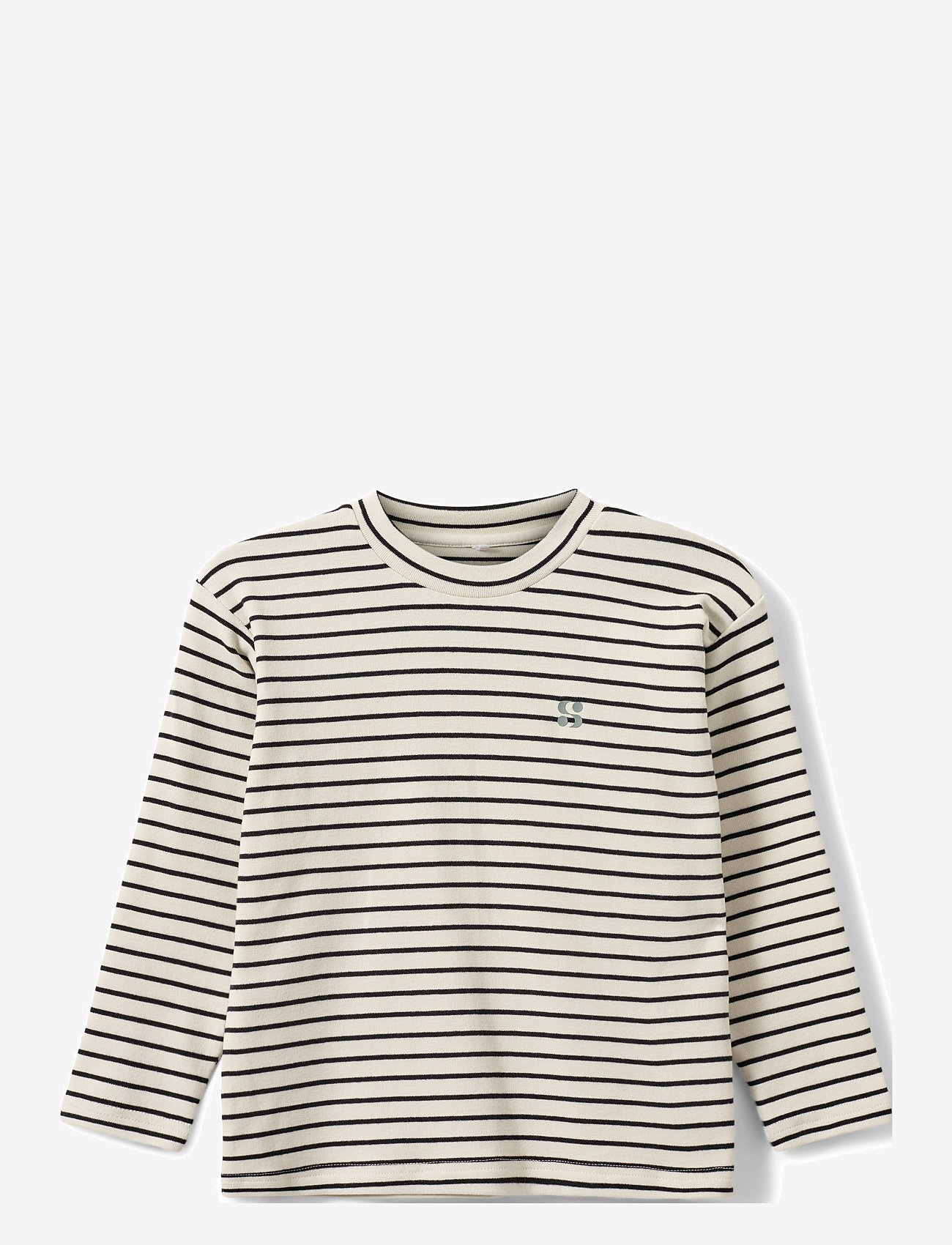 Sofie Schnoor Baby and Kids - SETHSK T-SHIRT LONG SLEEVE - langärmelig - black striped - 0