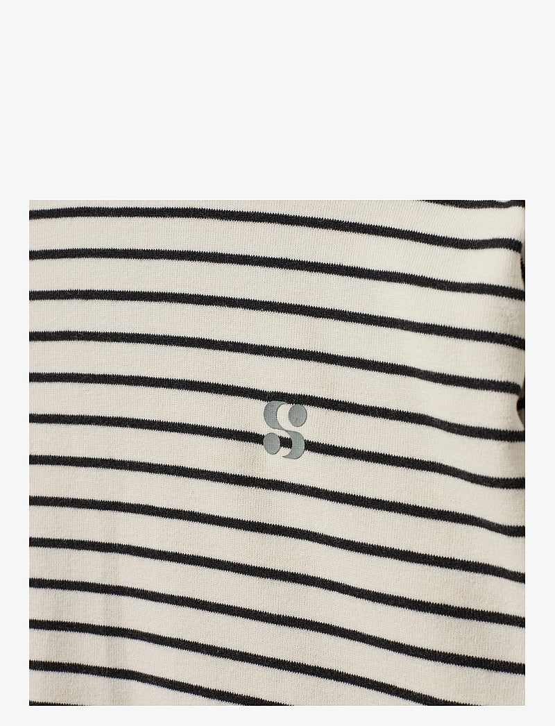 Sofie Schnoor Baby and Kids - SETHSK T-SHIRT LONG SLEEVE - langärmelig - black striped - 2
