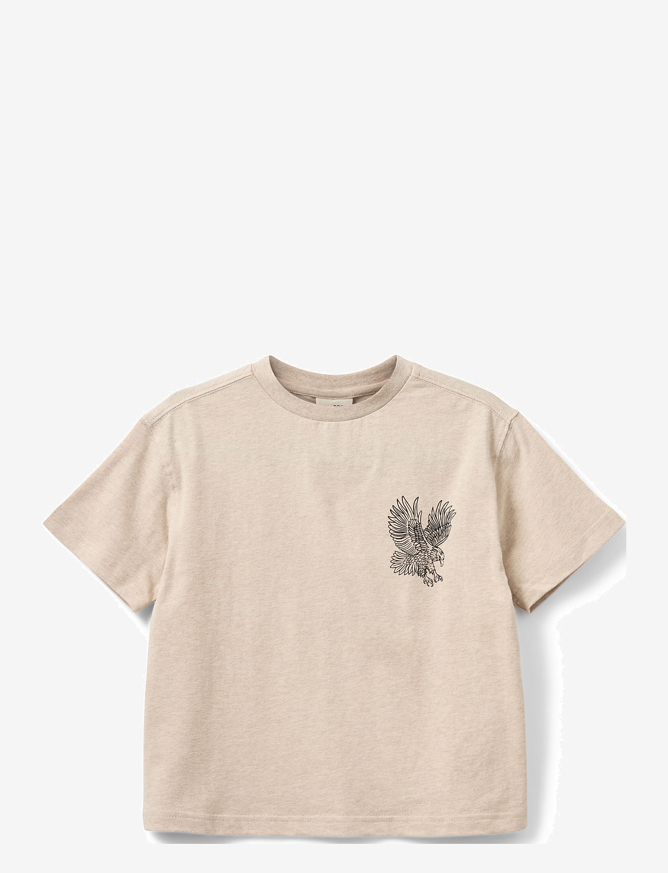 Sofie Schnoor Baby and Kids - BARRYSK T-SHIRT - kortärmade t-shirts - beige melange - 0