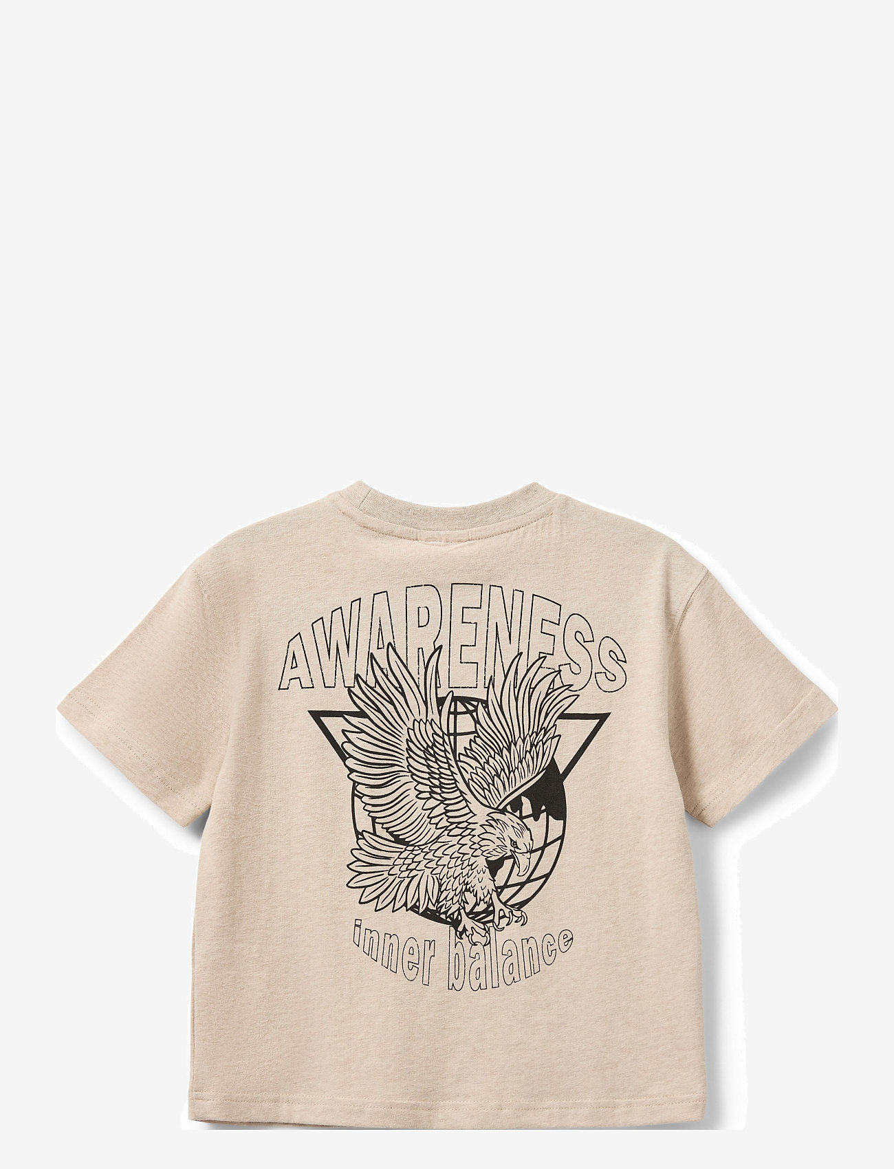 Sofie Schnoor Baby and Kids - BARRYSK T-SHIRT - kortärmade t-shirts - beige melange - 1