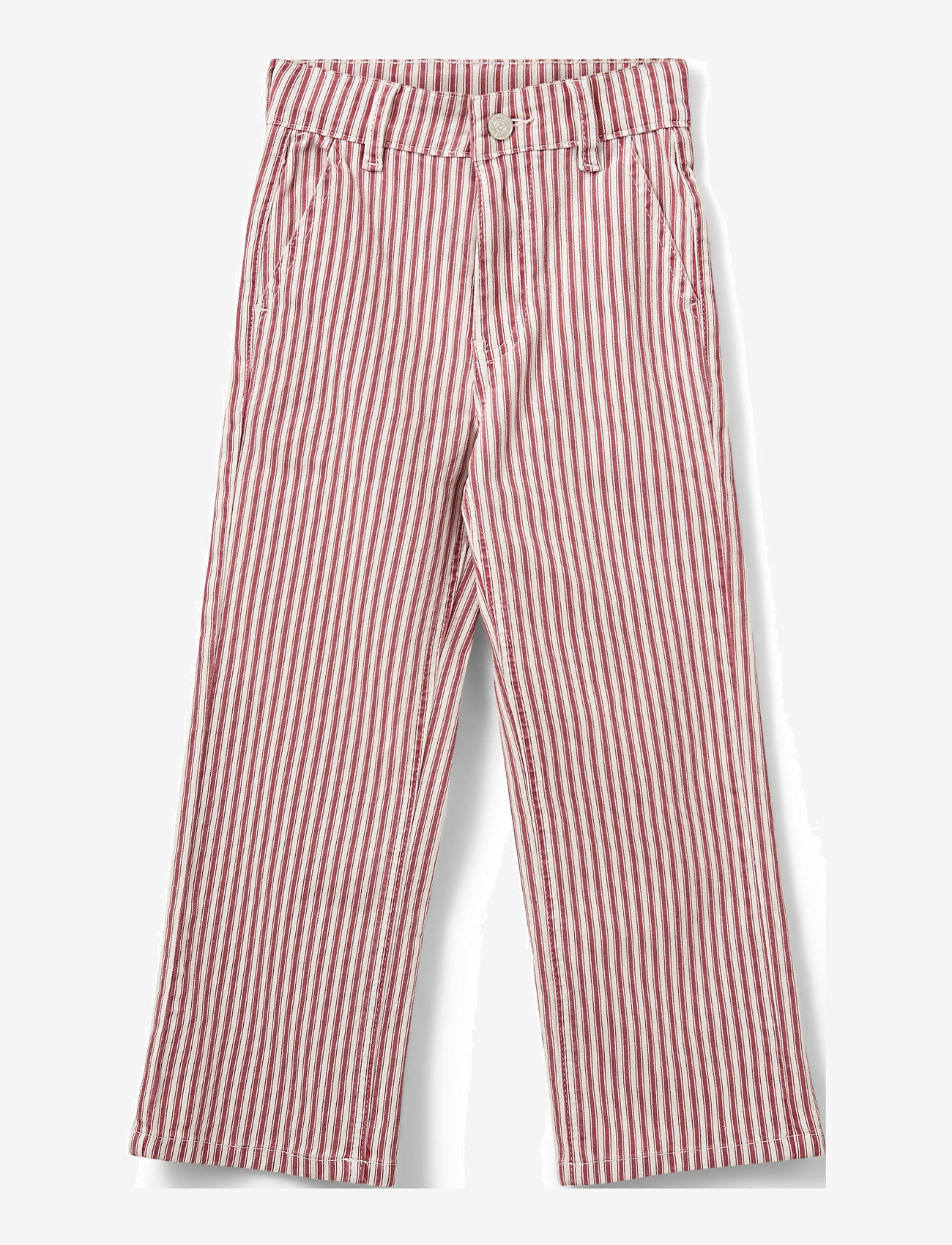 Sofie Schnoor Baby and Kids - GITTESK TROUSERS - red striped - 0