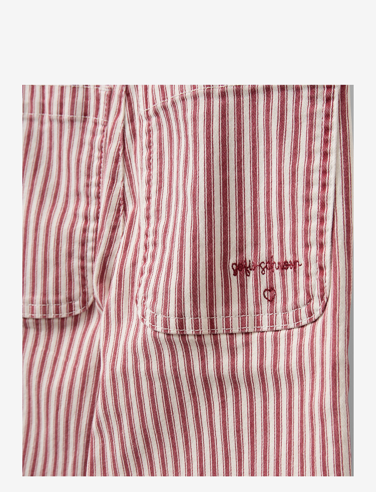 Sofie Schnoor Baby and Kids - GITTESK TROUSERS - red striped - 2