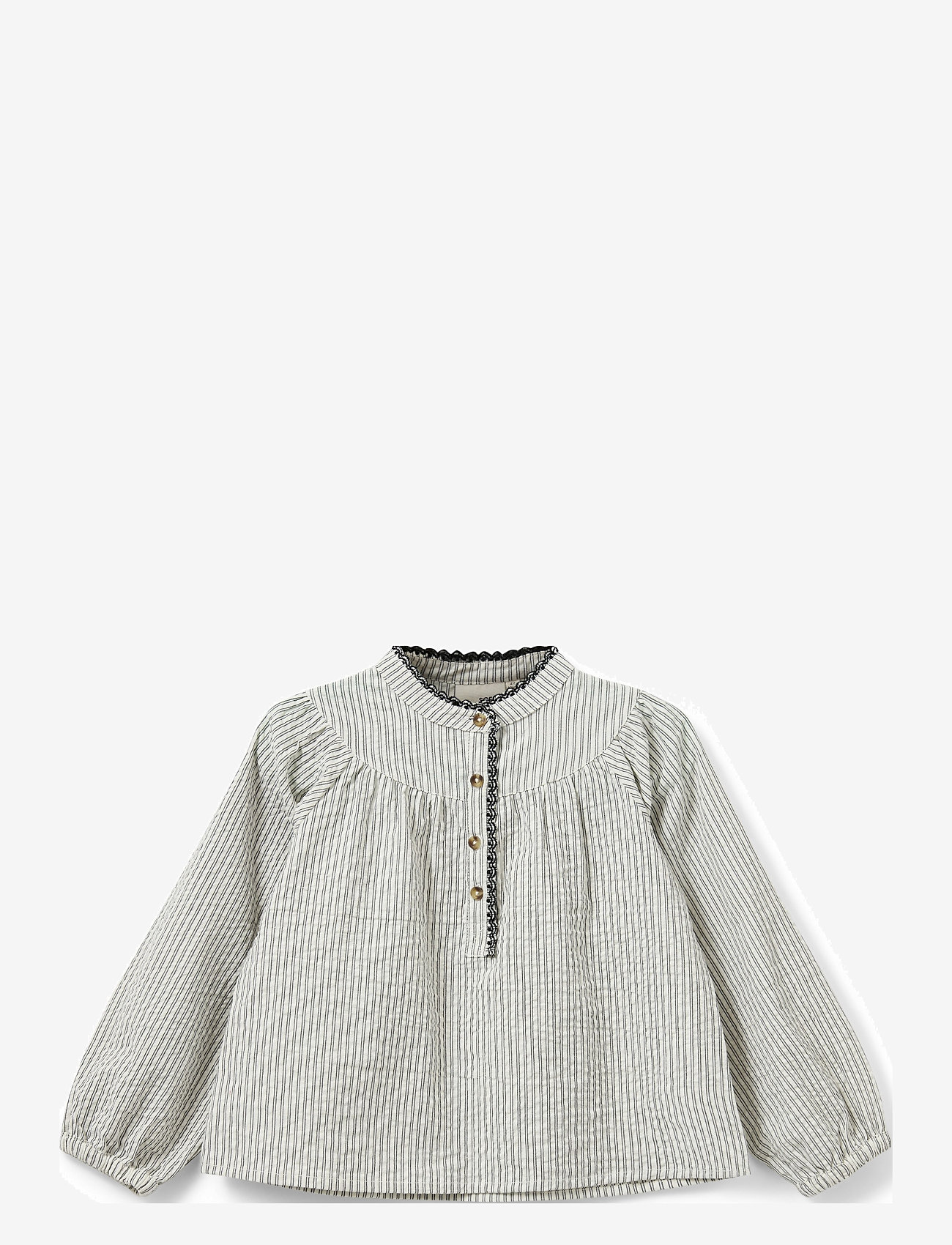 Sofie Schnoor Baby and Kids - DELVASK SHIRT - blusen & tuniken - black thin stripe - 0