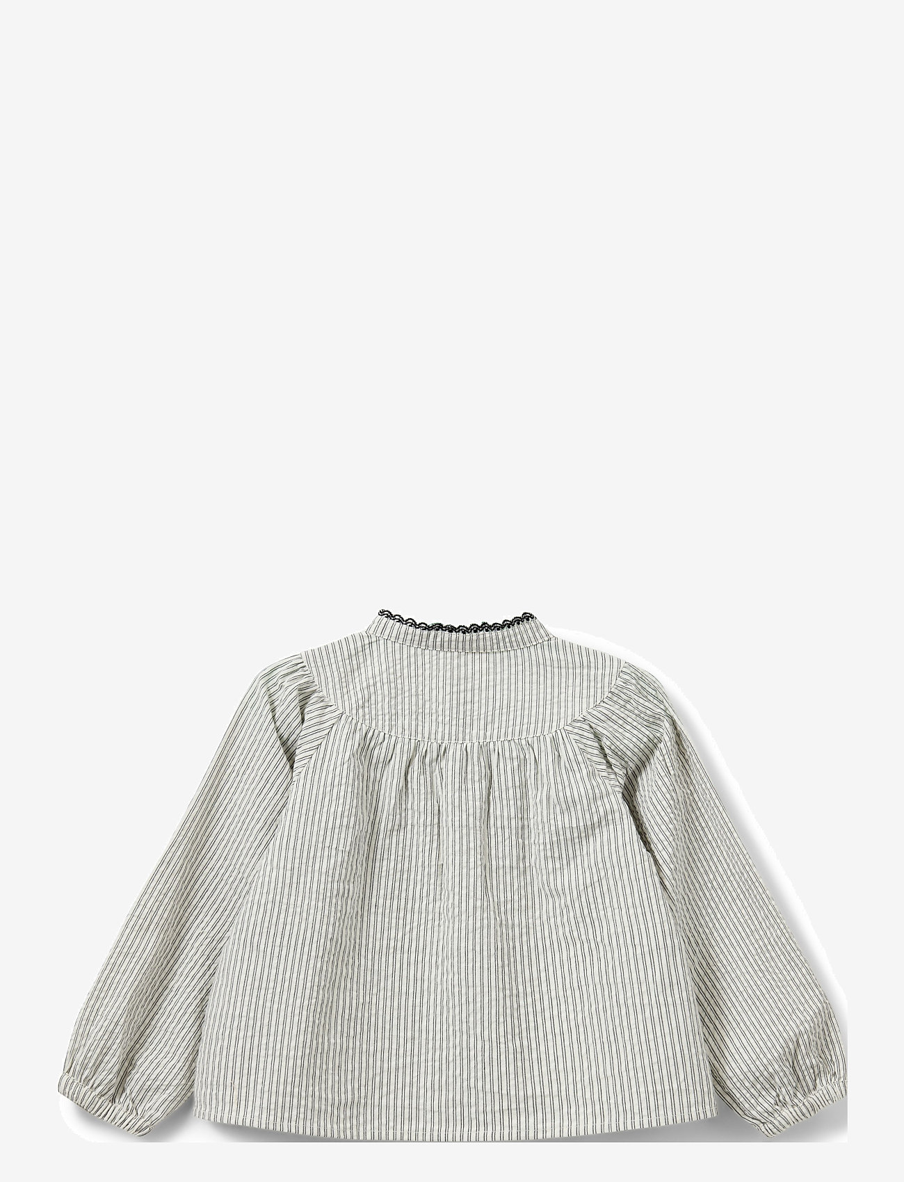 Sofie Schnoor Baby and Kids - DELVASK SHIRT - blusen & tuniken - black thin stripe - 1