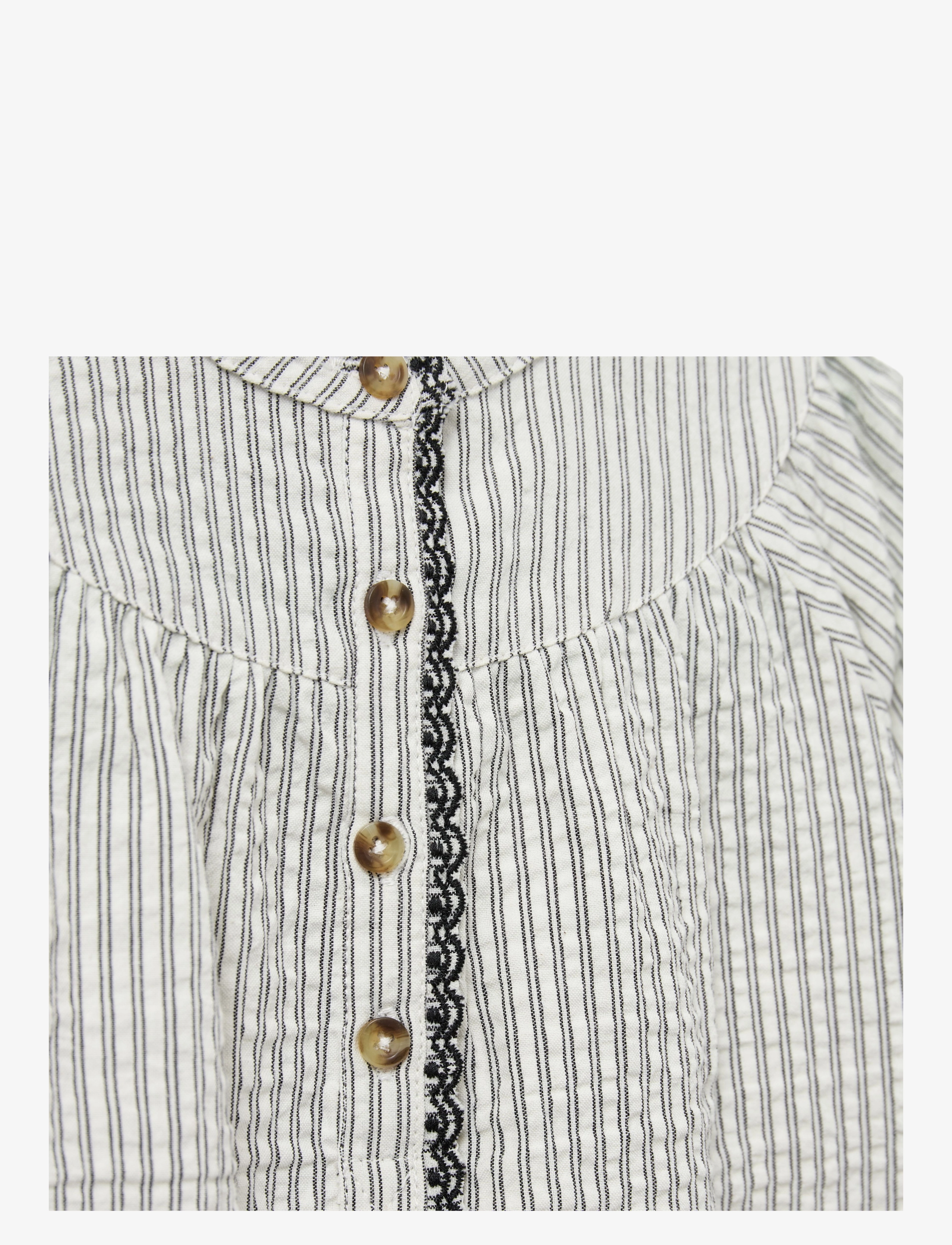 Sofie Schnoor Baby and Kids - DELVASK SHIRT - black thin stripe - 2
