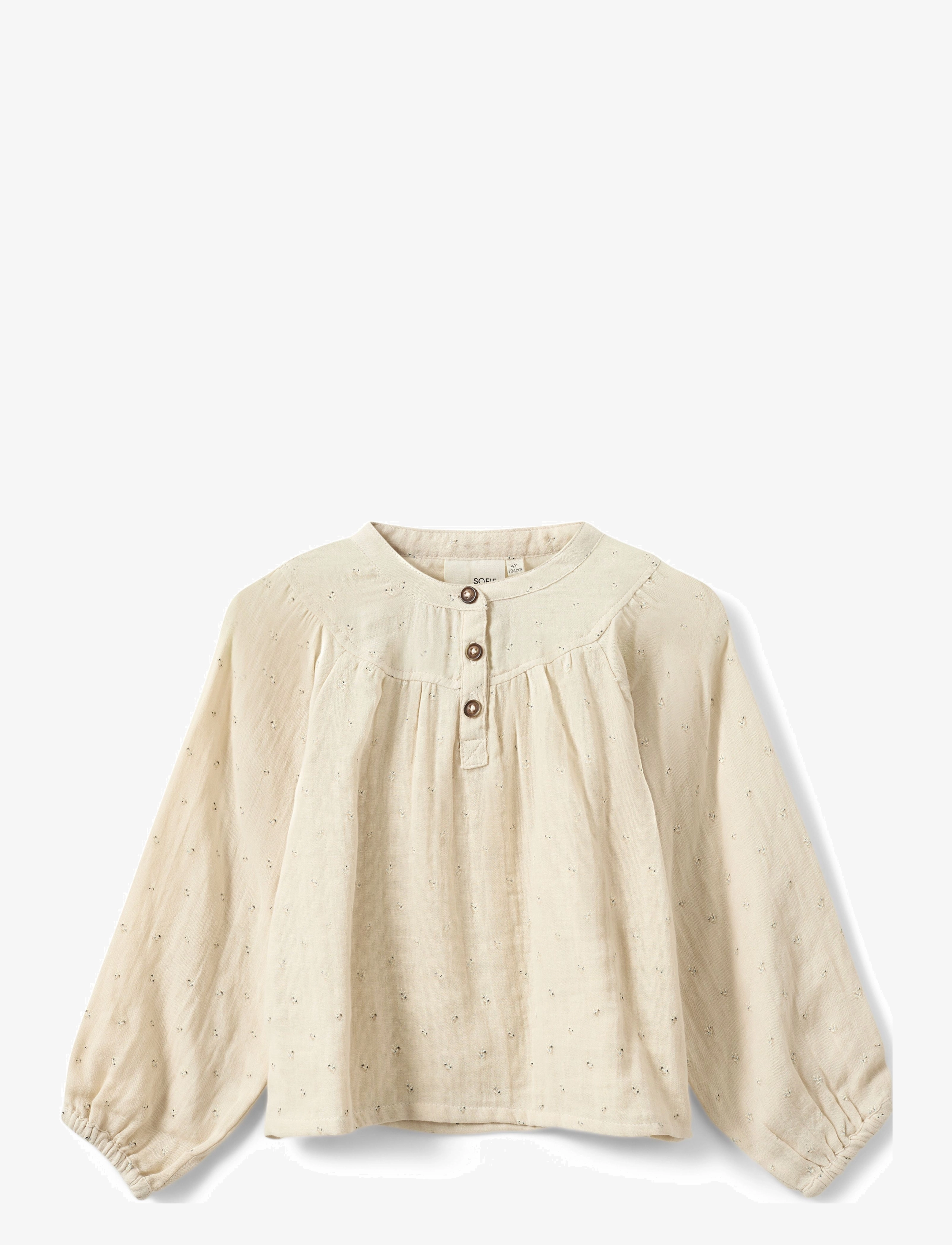 Sofie Schnoor Baby and Kids DELVASK SHIRT - Alussärgid - DARK SAND / cream