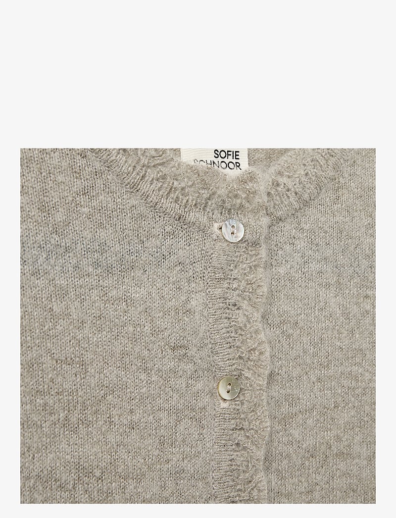 Sofie Schnoor Baby and Kids - SKYLARSB CARDIGAN - neuletakit - deer melange - 2