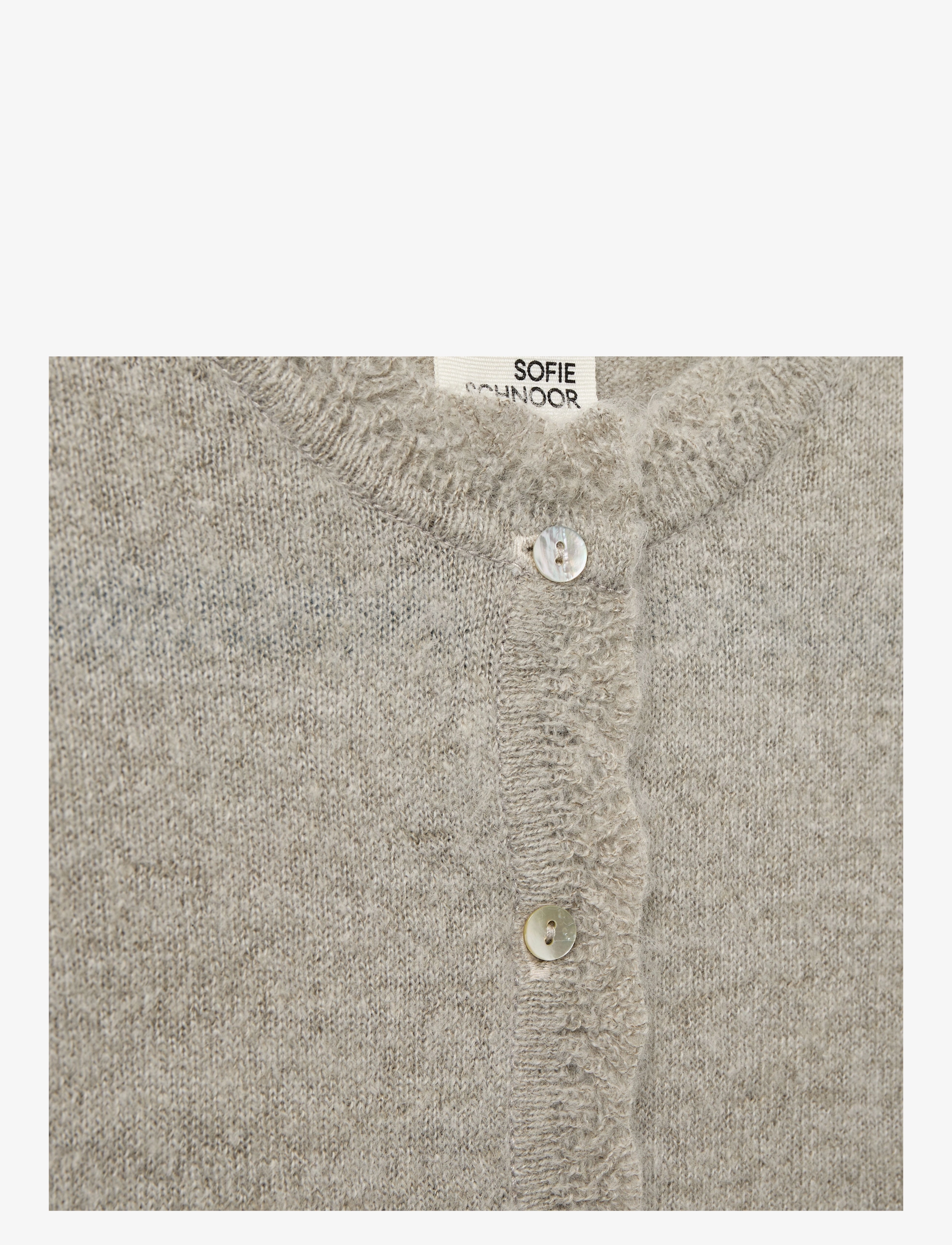 Sofie Schnoor Baby and Kids - SKYLARSB CARDIGAN - koftor - deer melange - 2