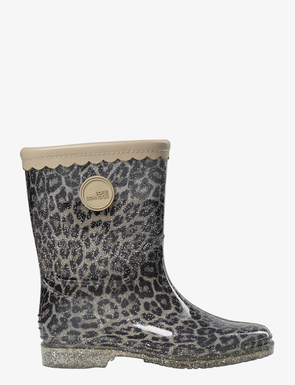 Sofie Schnoor Baby and Kids - NILLESK LEO RUBBERBOOT w/o lining - ungefütterte gummistiefel - leopard - 0