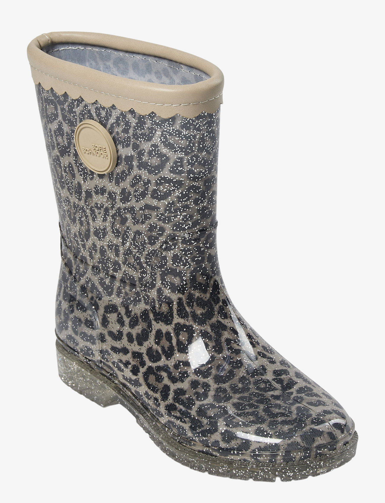 Sofie Schnoor Baby and Kids - NILLESK LEO RUBBERBOOT w/o lining - voodrita kummikud - leopard - 1