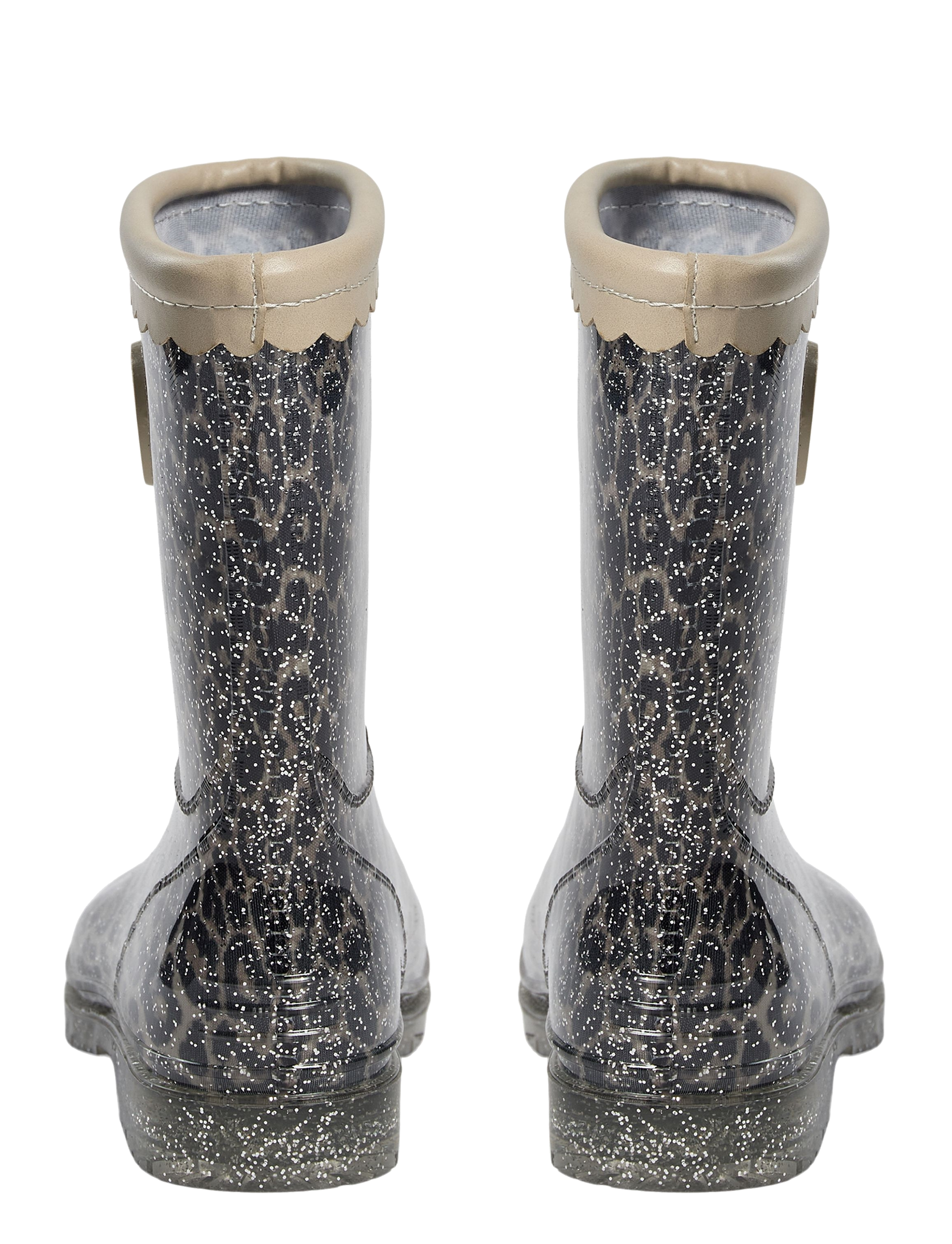Sofie Schnoor Baby and Kids - NILLESK LEO RUBBERBOOT w/o lining - unlined rubberboots - leopard - 3