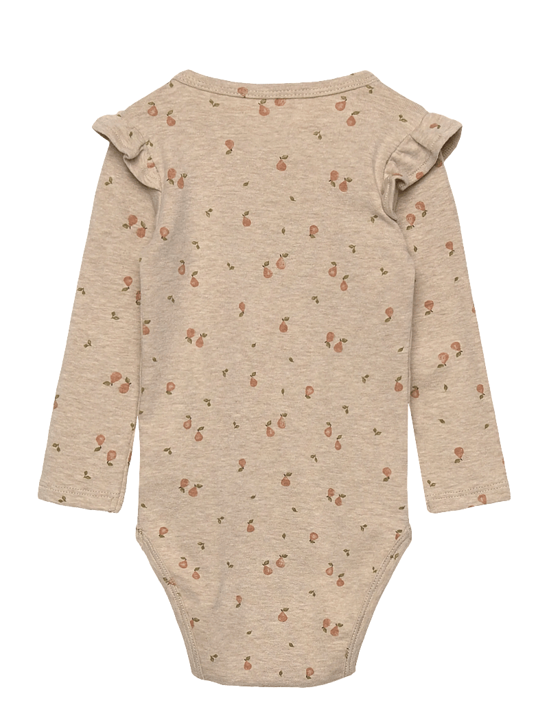 Sofie Schnoor Baby and Kids - DicteSB Bodystocking - langärmelige bodys - beige melange - 1