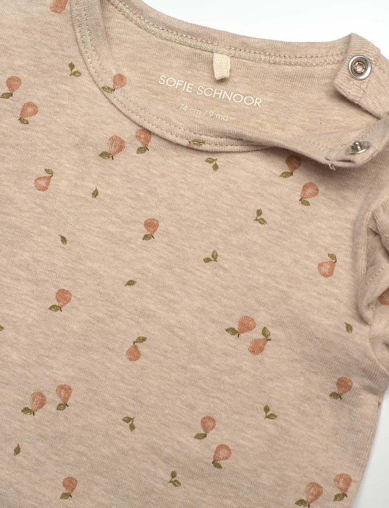 Sofie Schnoor Baby and Kids - DicteSB Bodystocking - langärmelige bodys - beige melange - 2