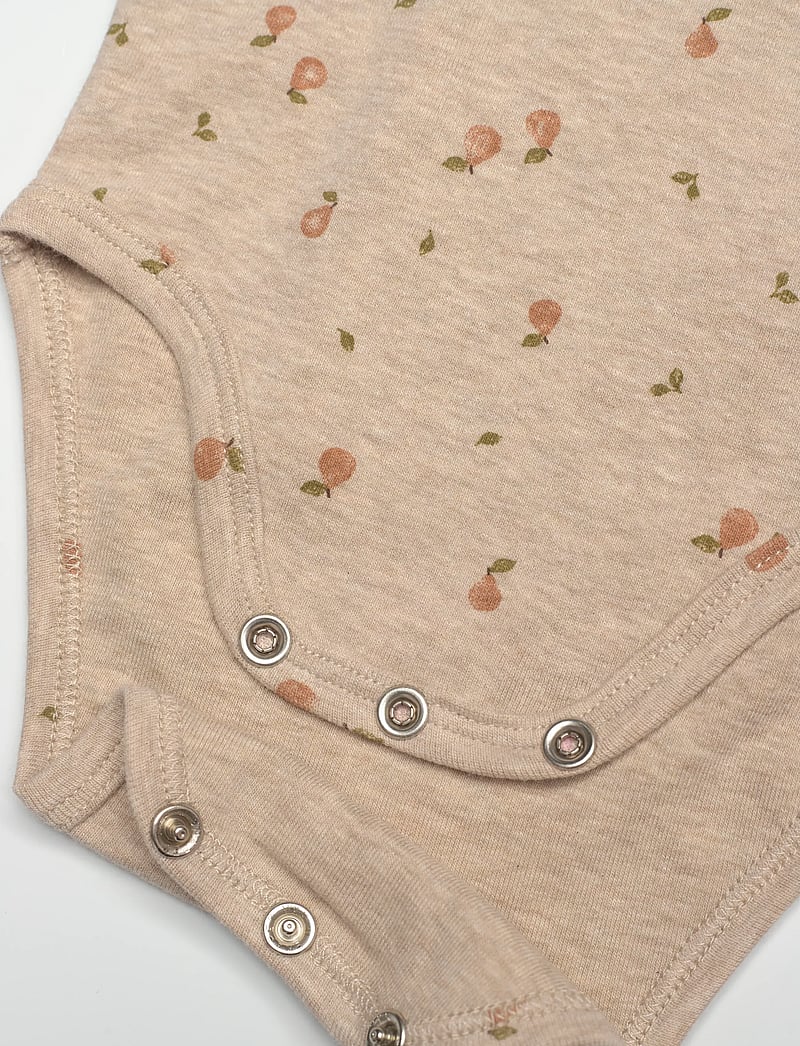 Sofie Schnoor Baby and Kids - DicteSB Bodystocking - langärmelige bodys - beige melange - 3