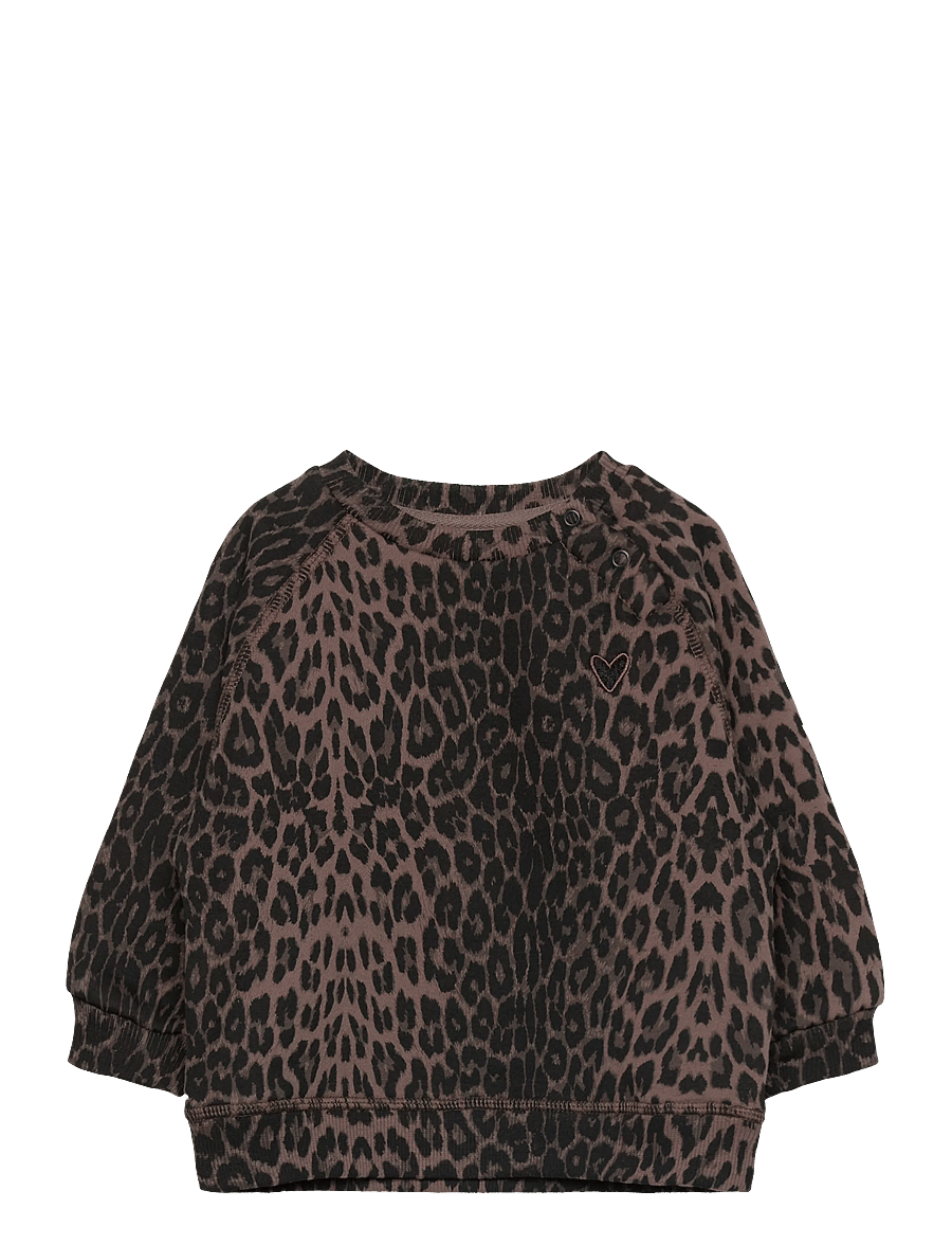 Sofie Schnoor Baby and Kids - ELISSB SWEATSHIRT - sweatshirts - aop leopard - 0