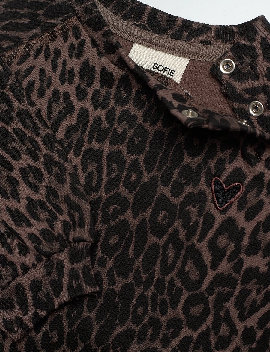 Sofie Schnoor Baby and Kids - ELISSB SWEATSHIRT - sweatshirts - aop leopard - 2