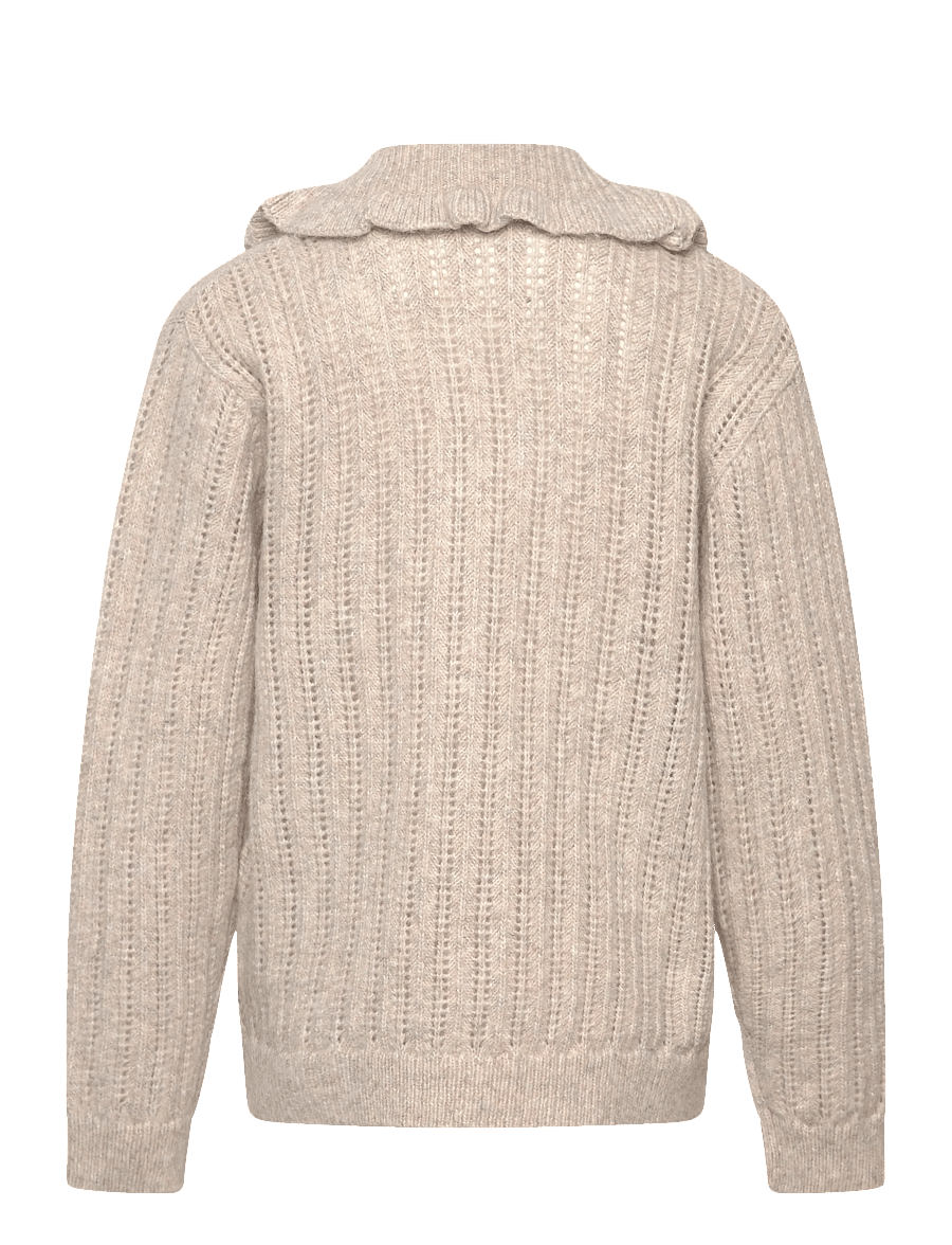 Sofie Schnoor Baby and Kids - HENNYSK CARDIGAN - cardigans - ecru melange - 1