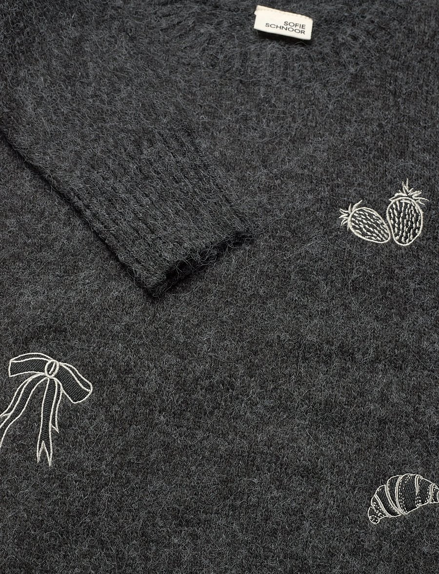 Sofie Schnoor Baby and Kids - MINNIKSK KNIT - trøjer - black - 2