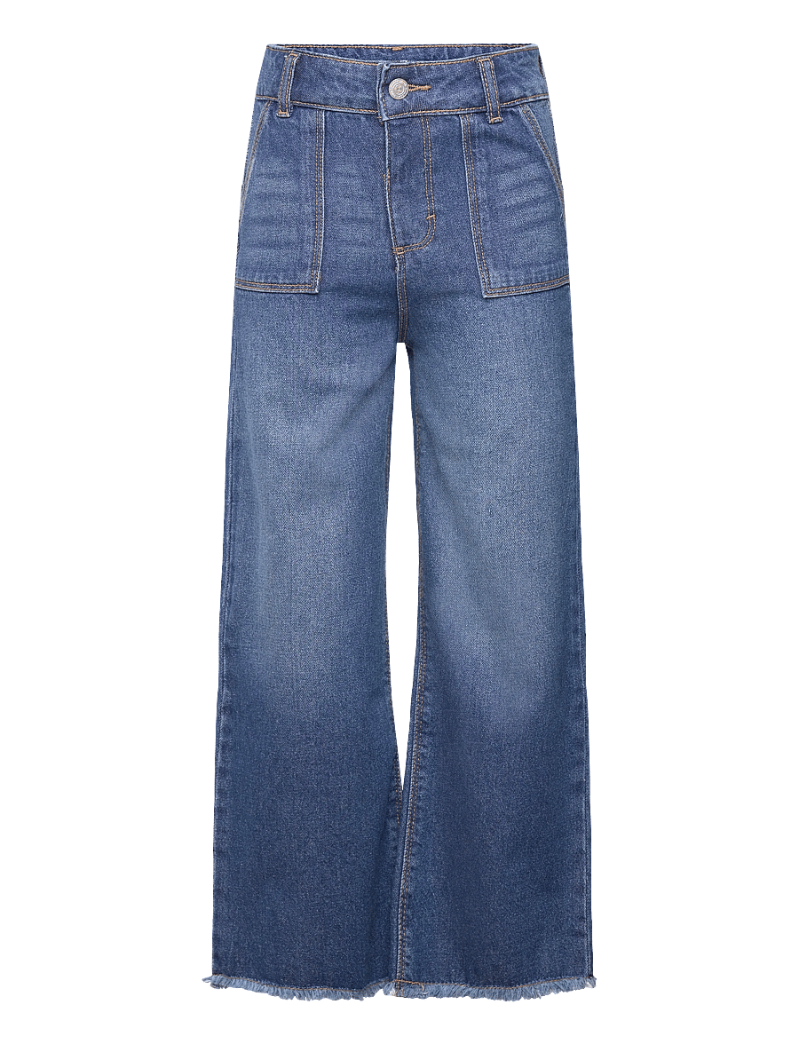 Sofie Schnoor Baby and Kids - FAISASK JEANS - hosen mit weitem bein - denim blue - 0