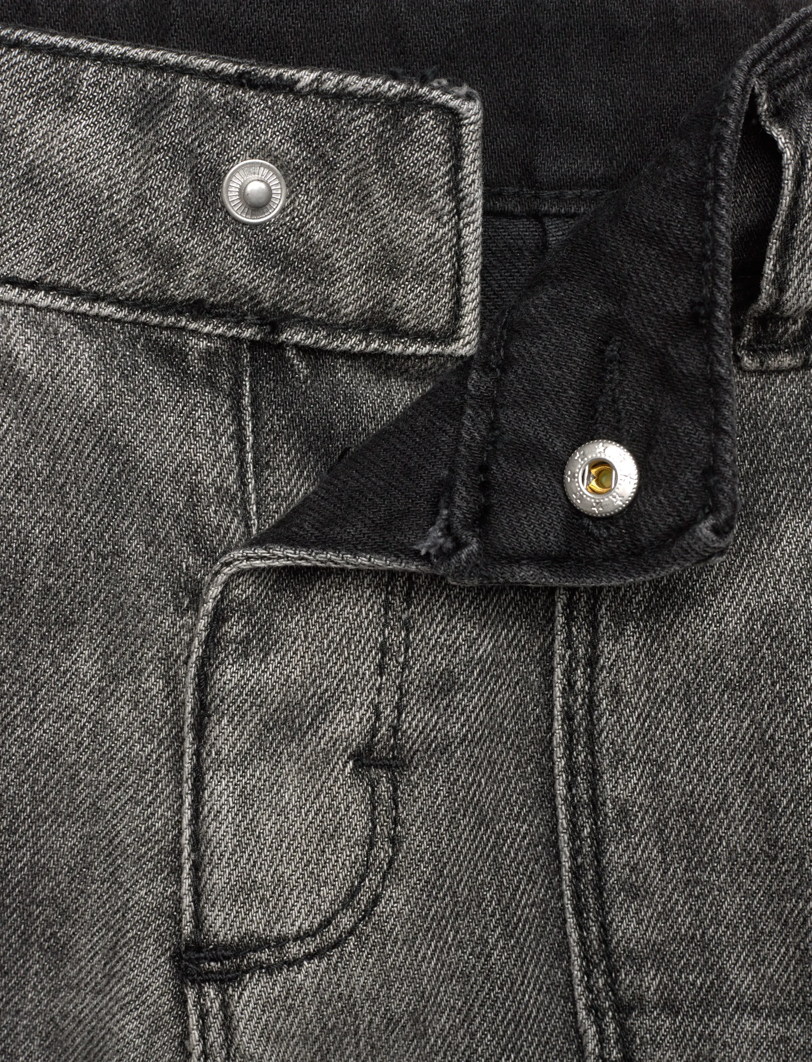 Sofie Schnoor Baby and Kids - FAISASK JEANS - laia säärega teksad - grey - 3