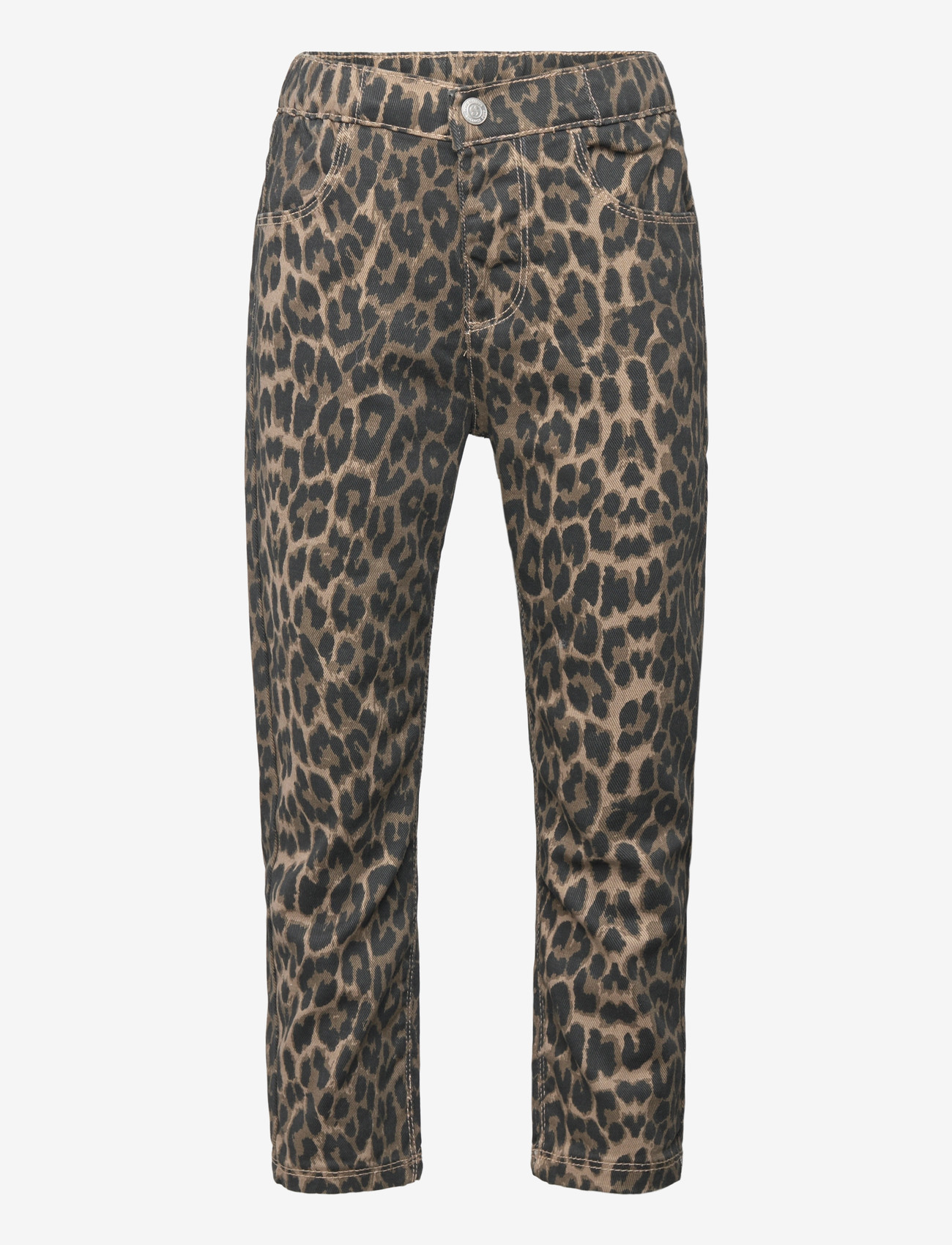 Sofie Schnoor Baby and Kids - NEIKASK TROUSERS - tavalised teksad - light brown leopard - 0