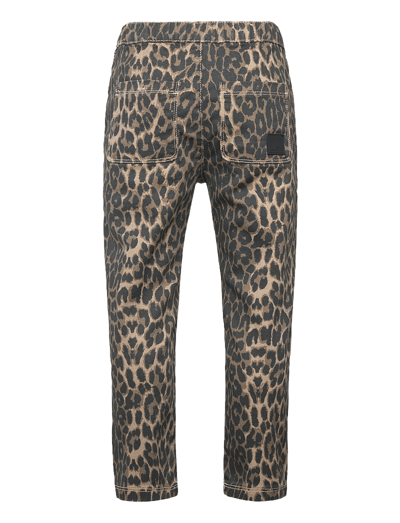 Sofie Schnoor Baby and Kids - NEIKASK TROUSERS - tavalised teksad - light brown leopard - 1