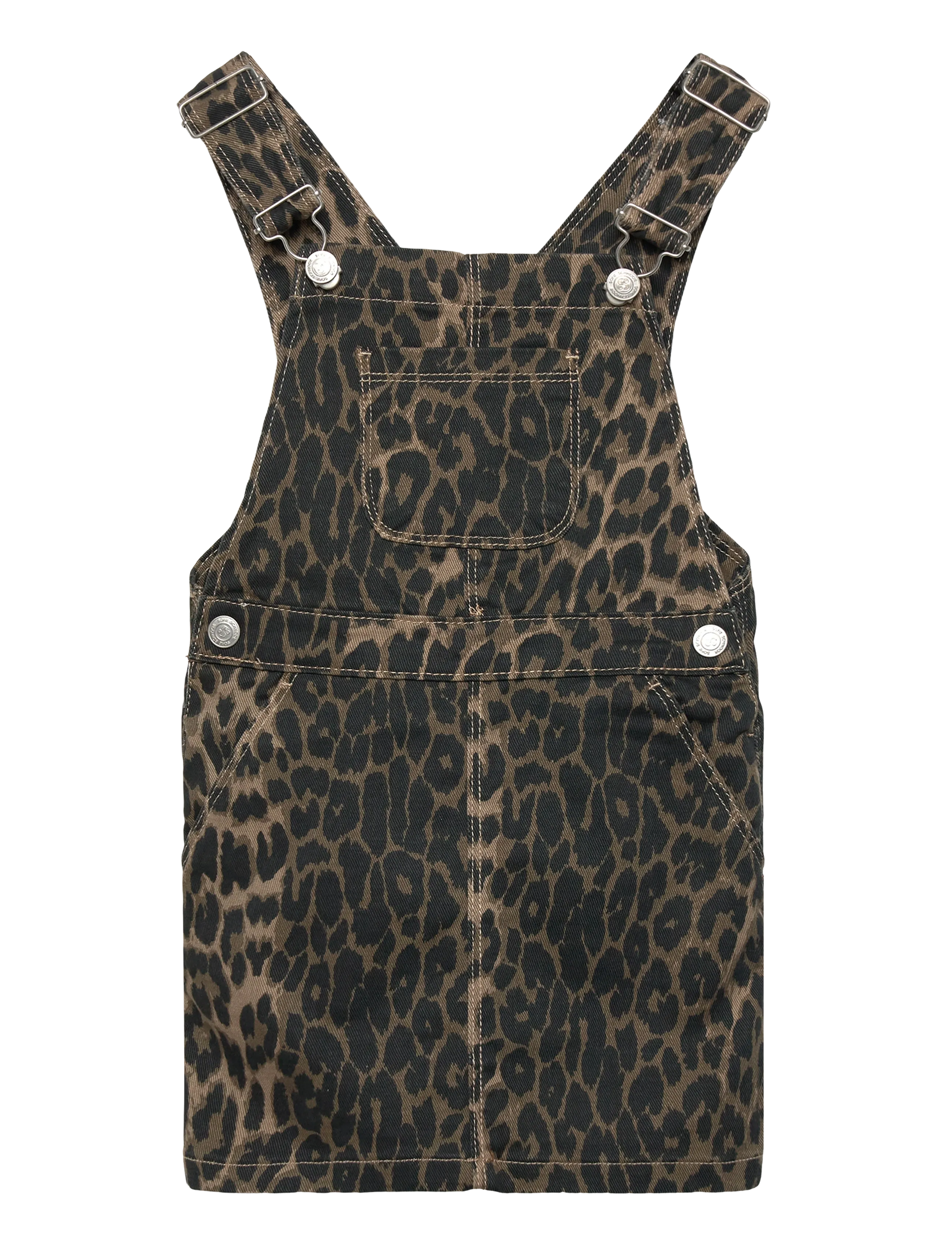 LARINSK DRESS - LIGHT BROWN LEOPARD