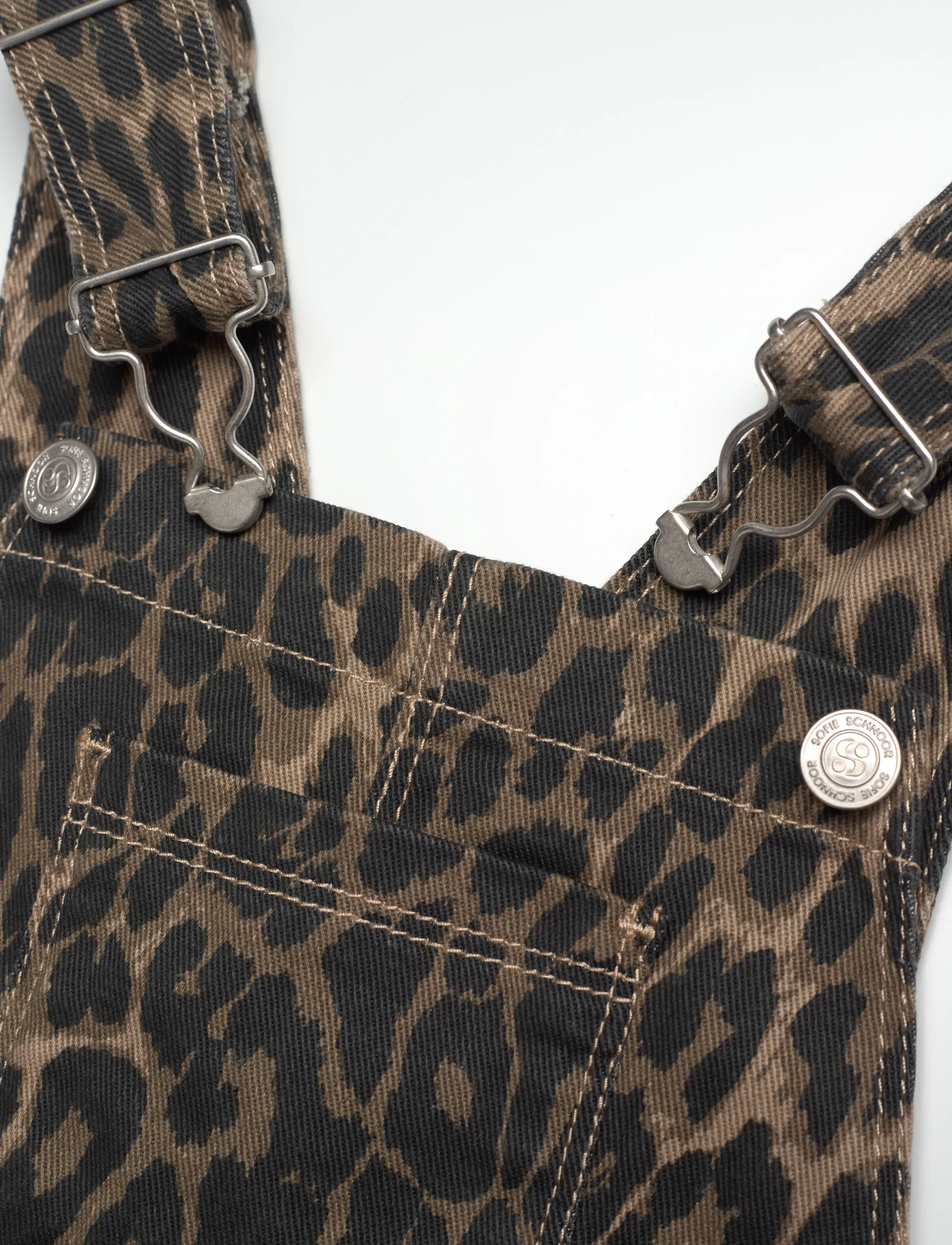 Sofie Schnoor Baby and Kids - LARINSK DRESS - klänningar - light brown leopard - 2