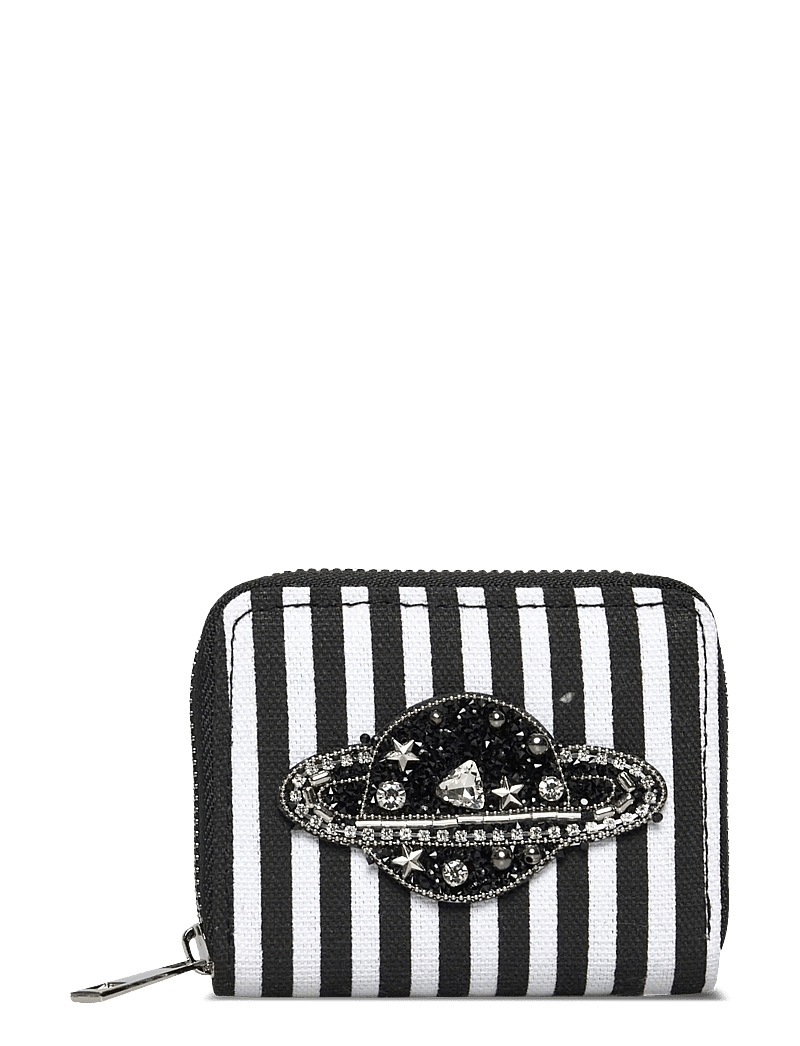 Sofie Schnoor Baby and Kids - ZOESK WALLET - portemonnaies - black off white - 1