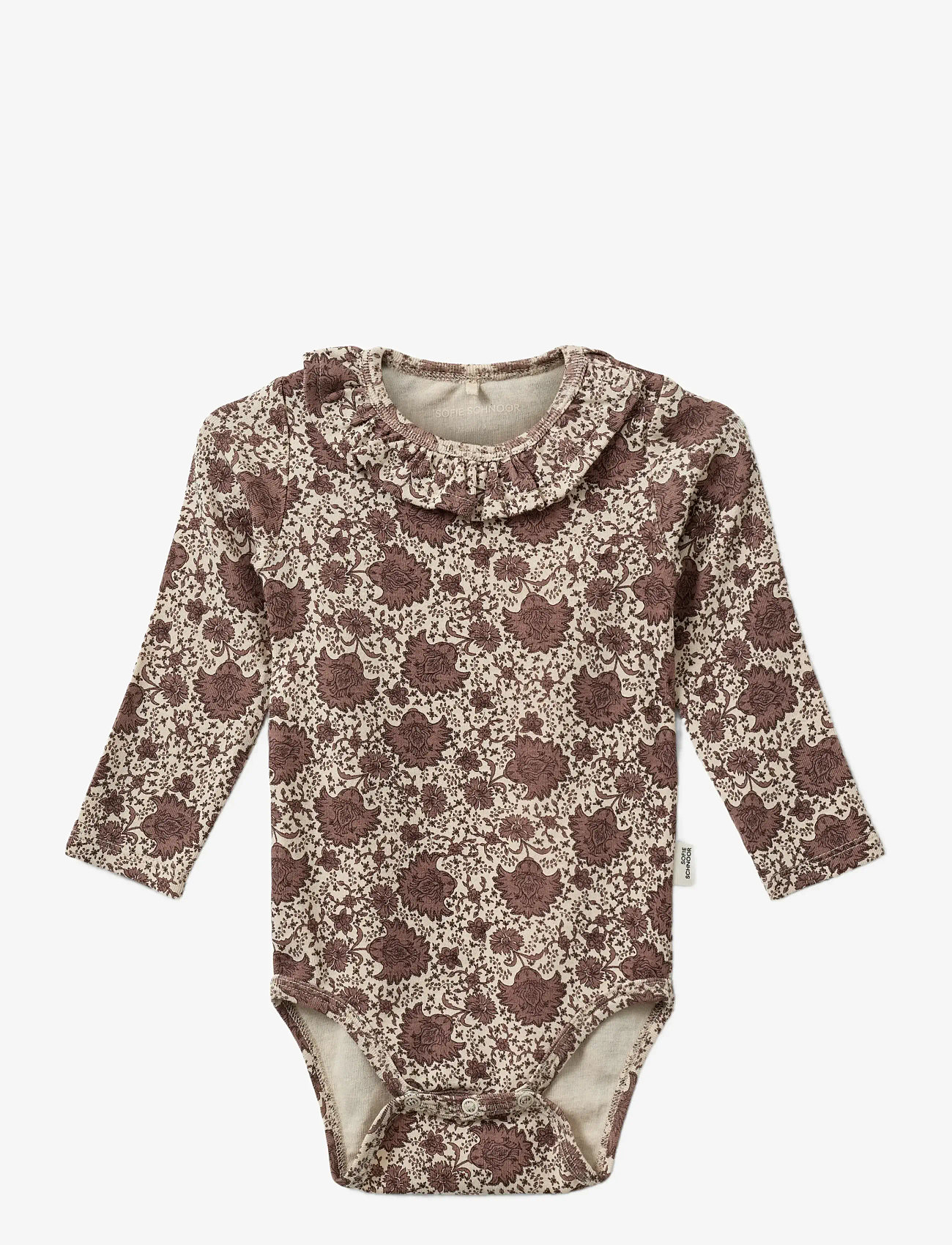 Sofie Schnoor Baby and Kids - DICTESB BODYSTOCKING - langärmelige bodys - aop flower - 0
