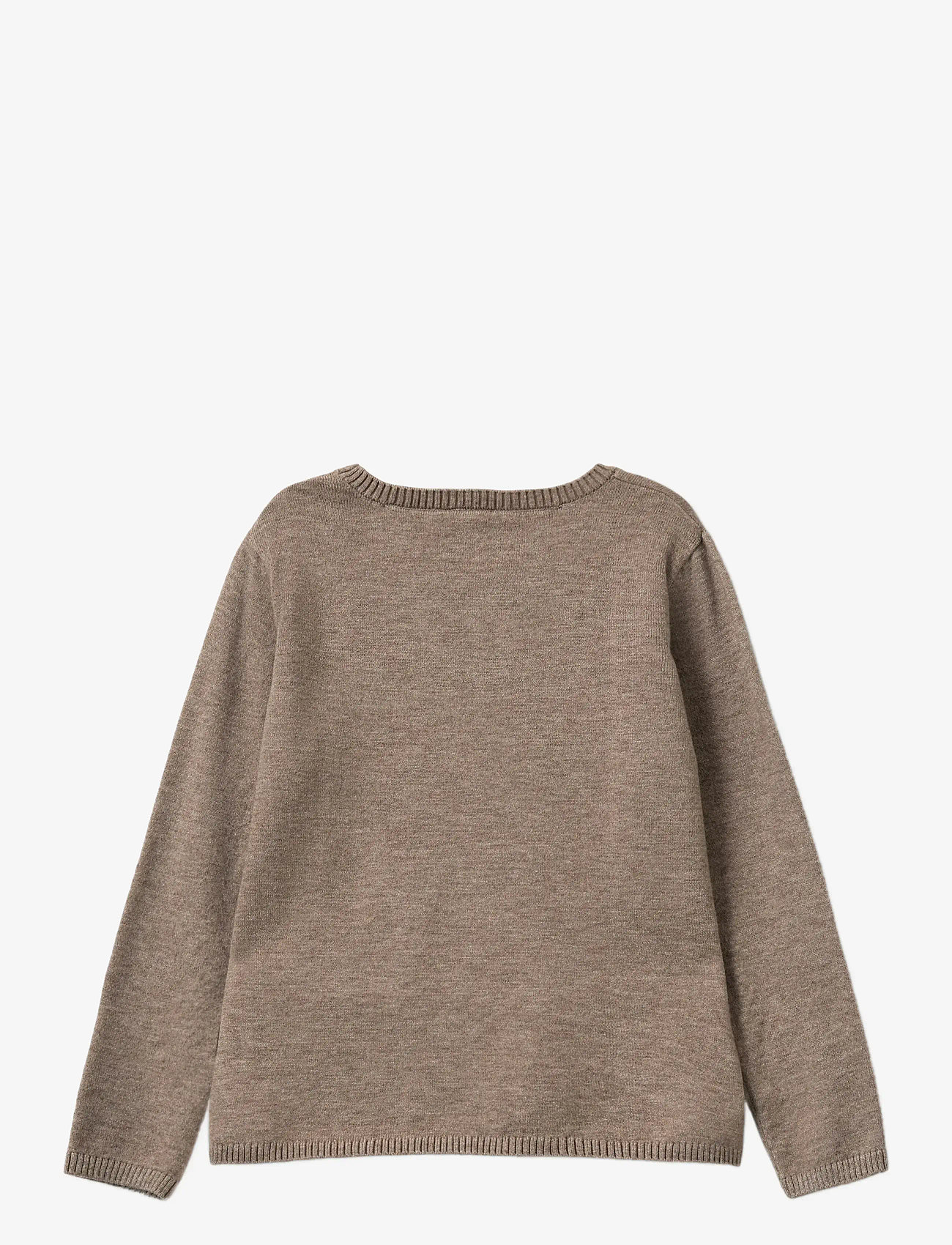 Sofie Schnoor Baby and Kids - URSASK KNIT - trøjer - brown melange - 2