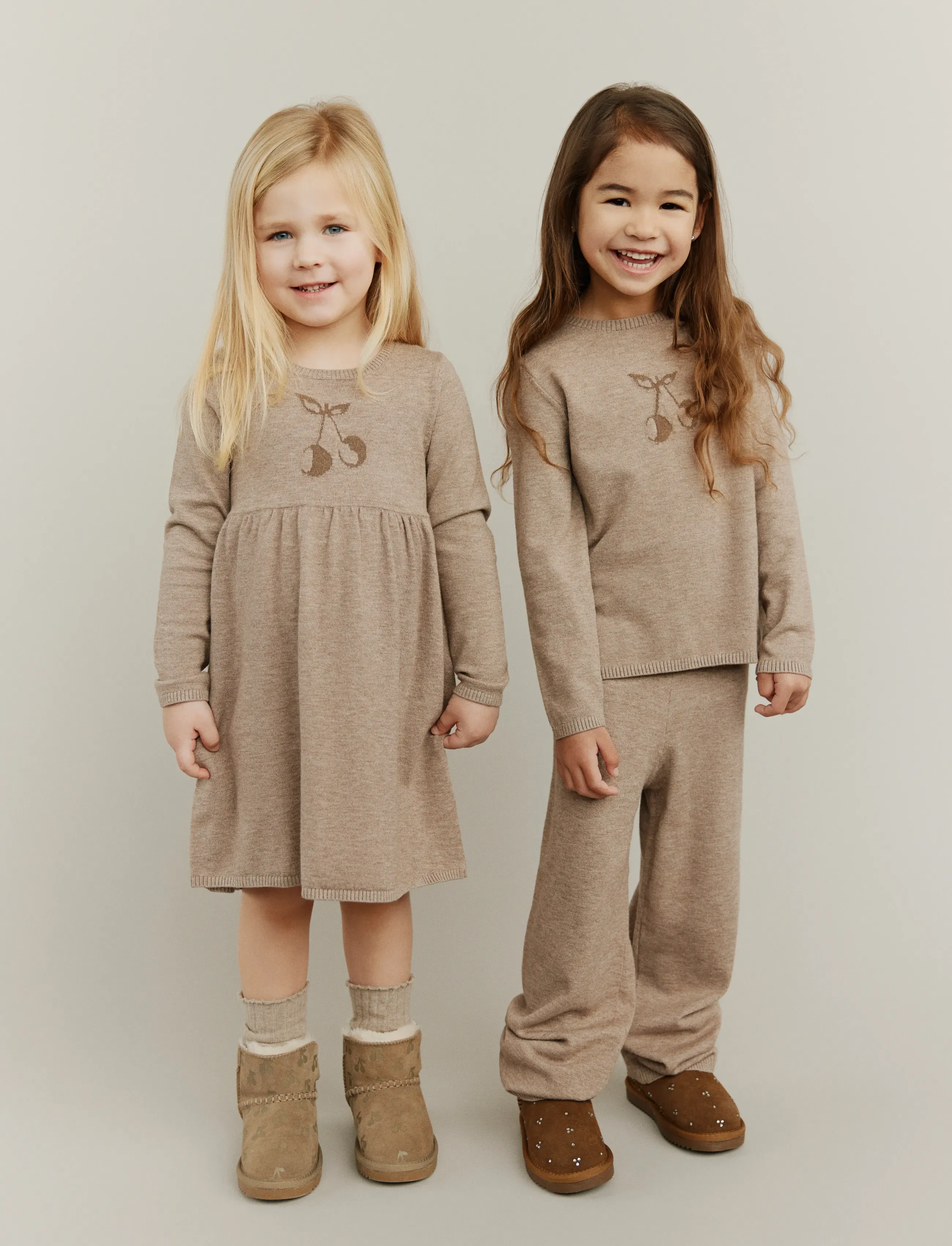 Sofie Schnoor Baby and Kids - URSASK KNIT - džemprid - brown melange - 5