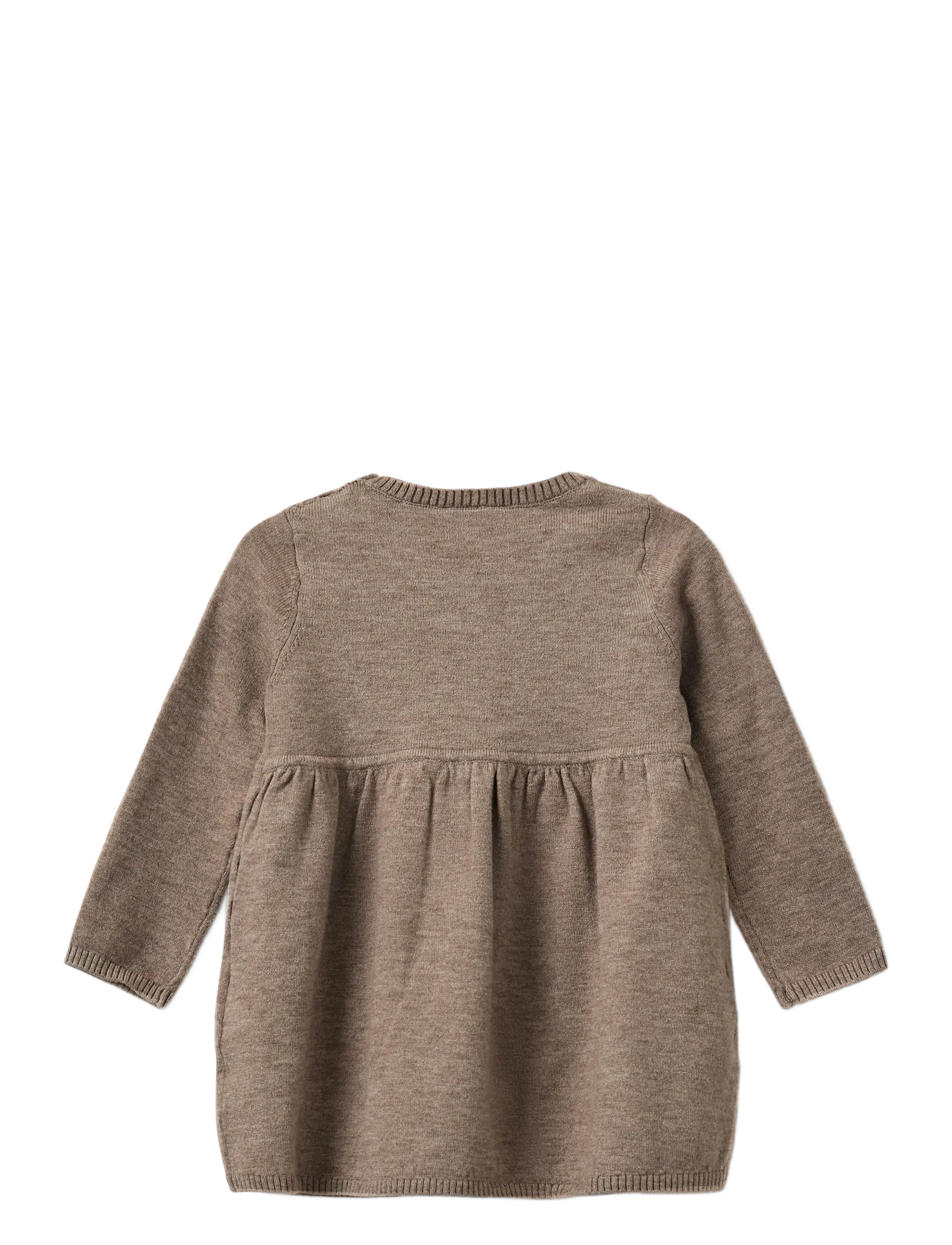 Sofie Schnoor Baby and Kids - DAGNYSB DRESS - langärmelige freizeitkleider - brown melange - 2