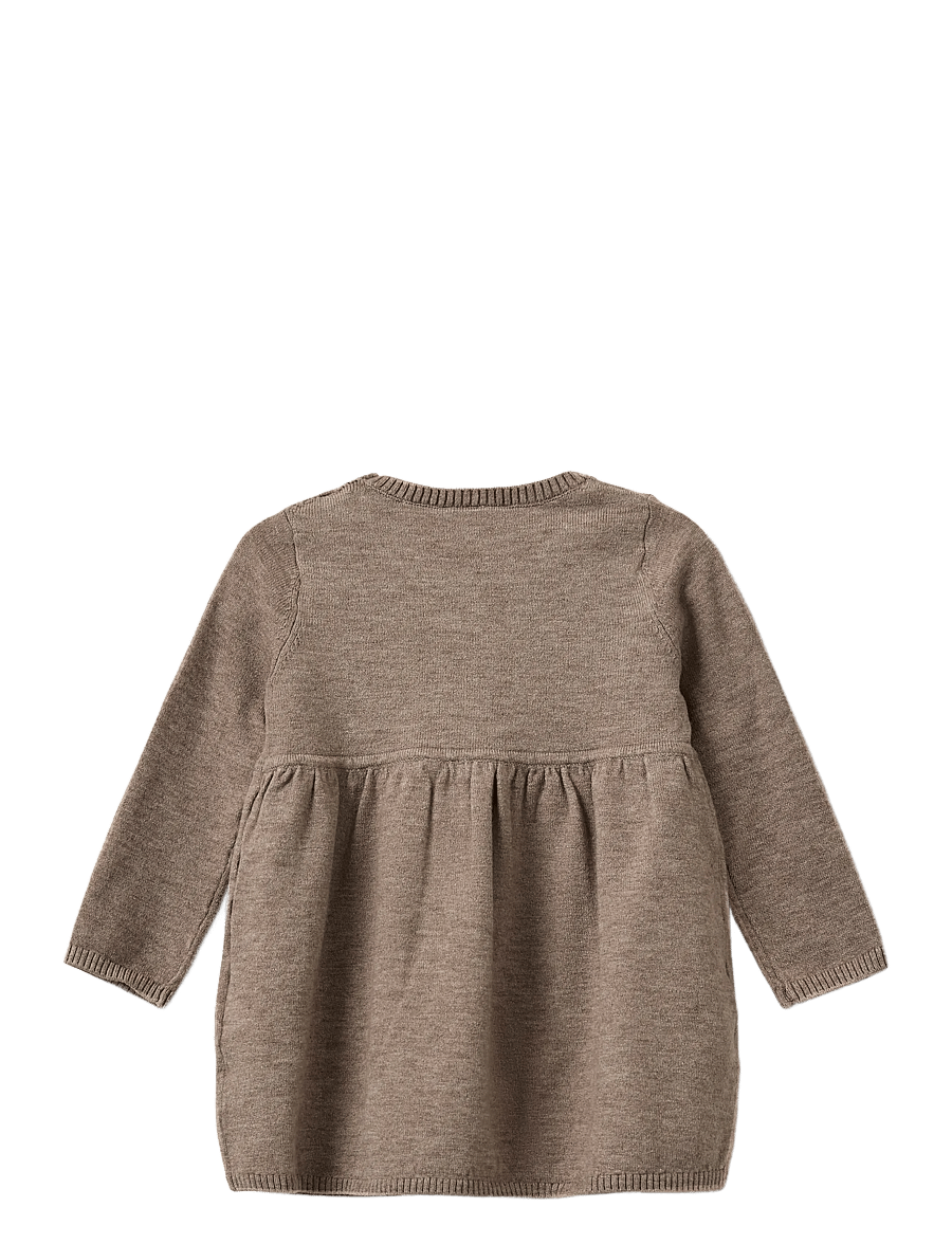 Sofie Schnoor Baby and Kids - DAGNYSB DRESS - langärmelige freizeitkleider - brown melange - 2