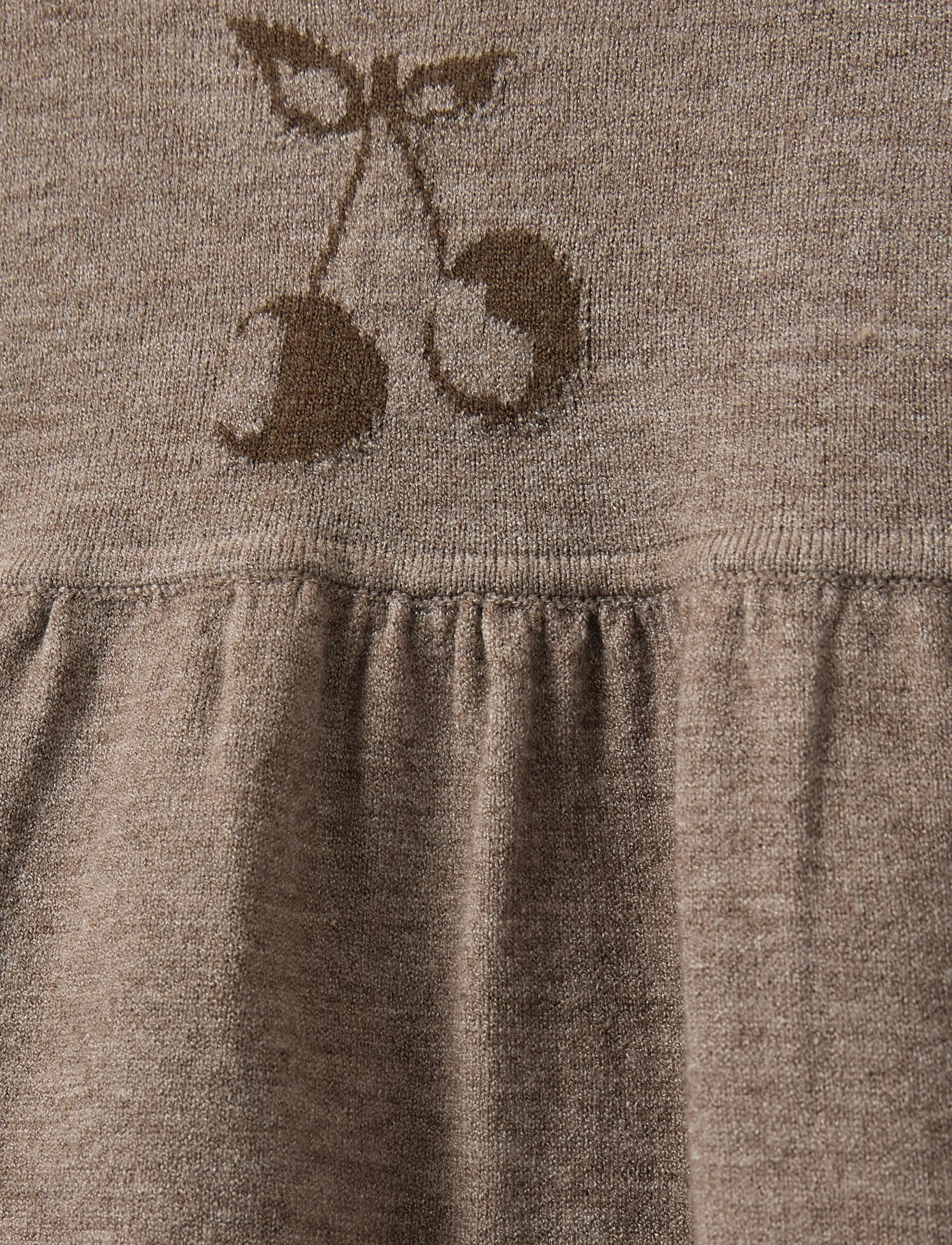Sofie Schnoor Baby and Kids - DAGNYSB DRESS - langärmelige freizeitkleider - brown melange - 4