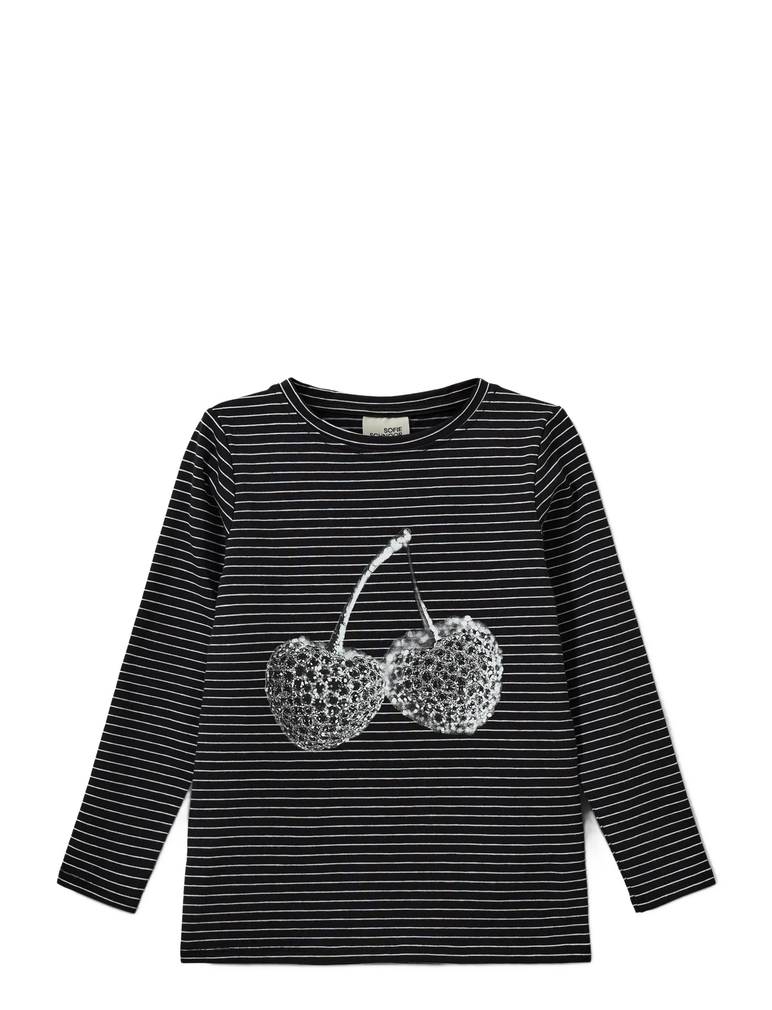 Sofie Schnoor Baby and Kids RAMITASK T-SHIRT LONG SLEEVE - Last chance - BLACK / black