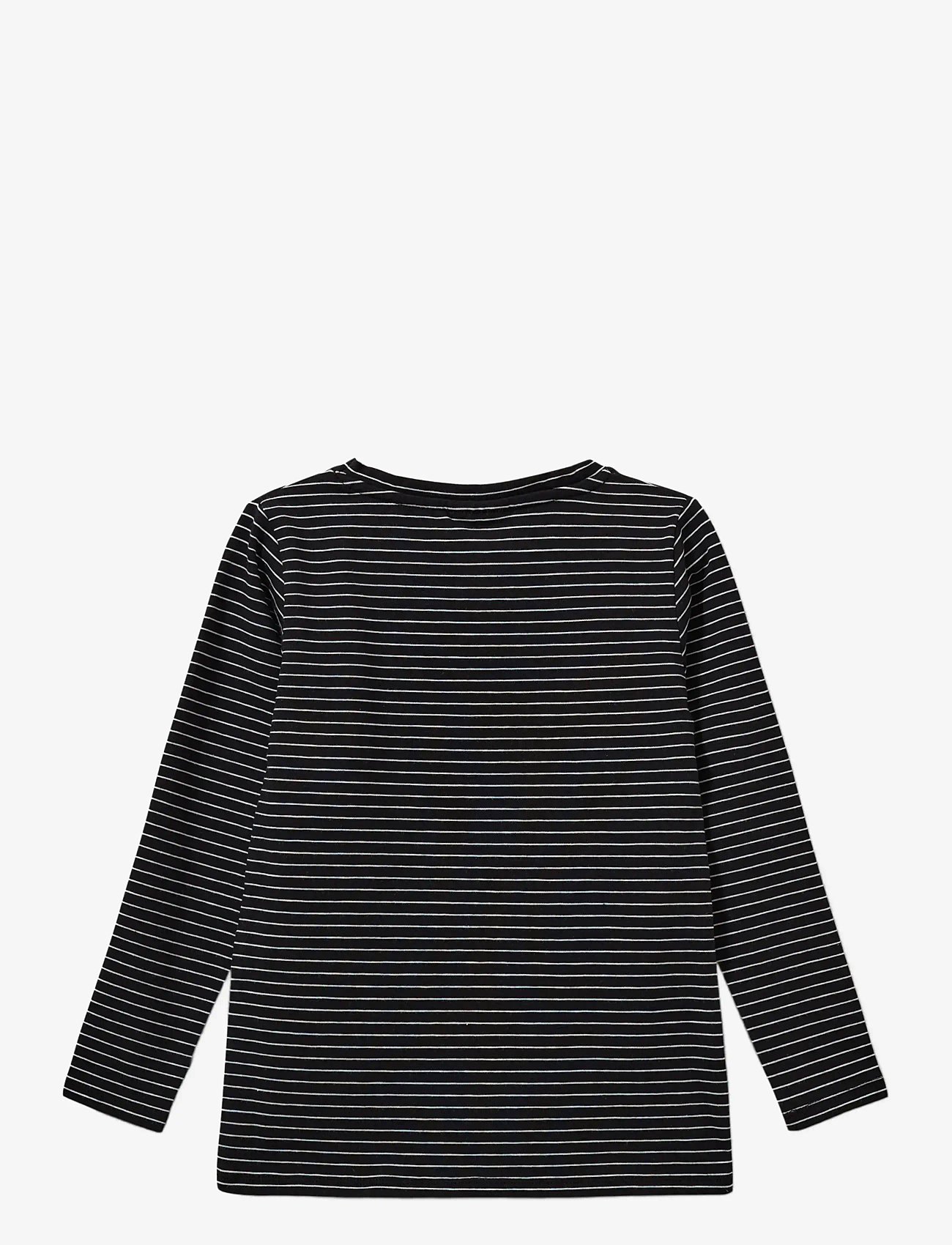 Sofie Schnoor Baby and Kids - RAMITASK T-SHIRT LONG SLEEVE - langærmede t-shirts - black - 1