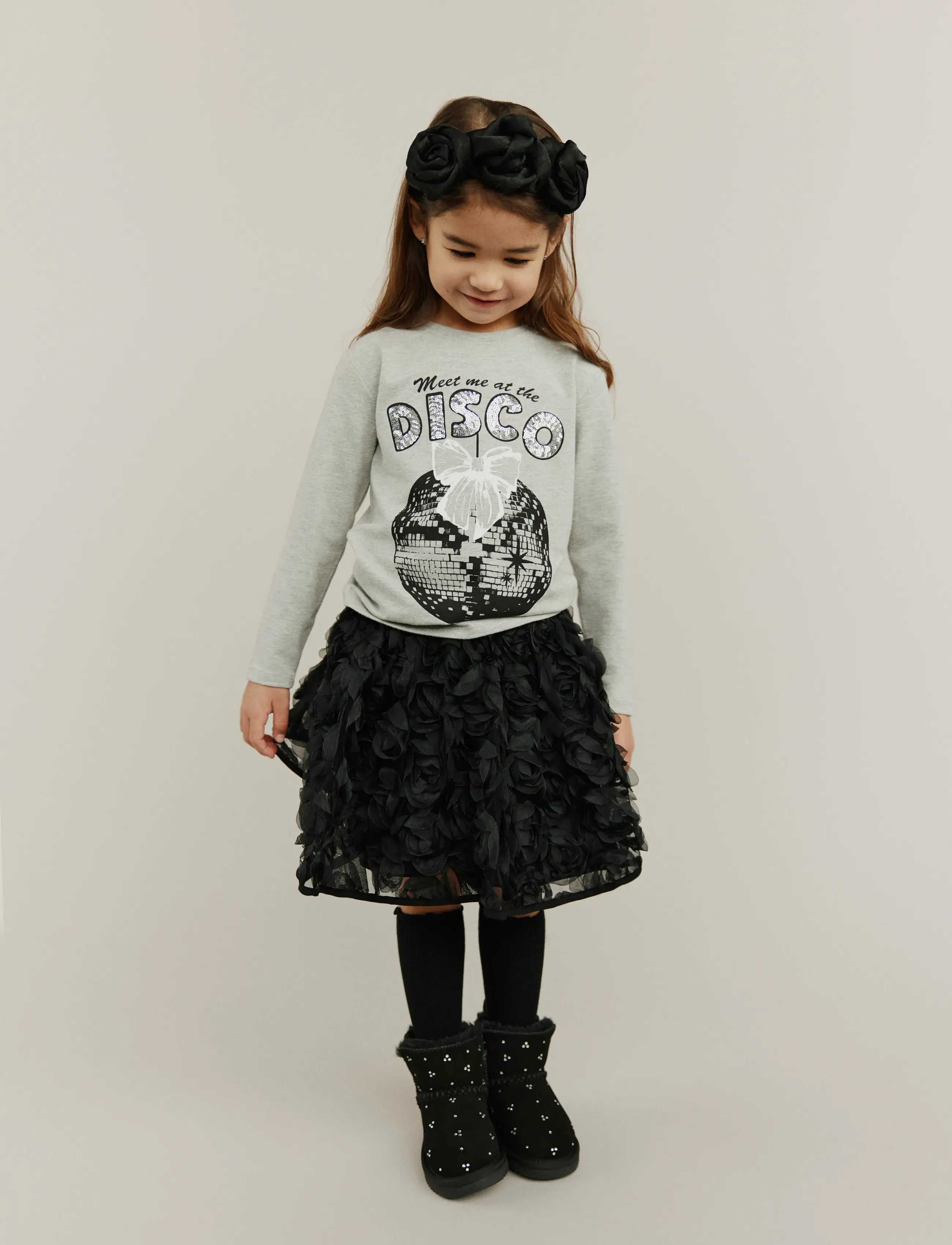 Sofie Schnoor Baby and Kids Marask Skirt, 104, Röcke, Schwarz - Short Kinder