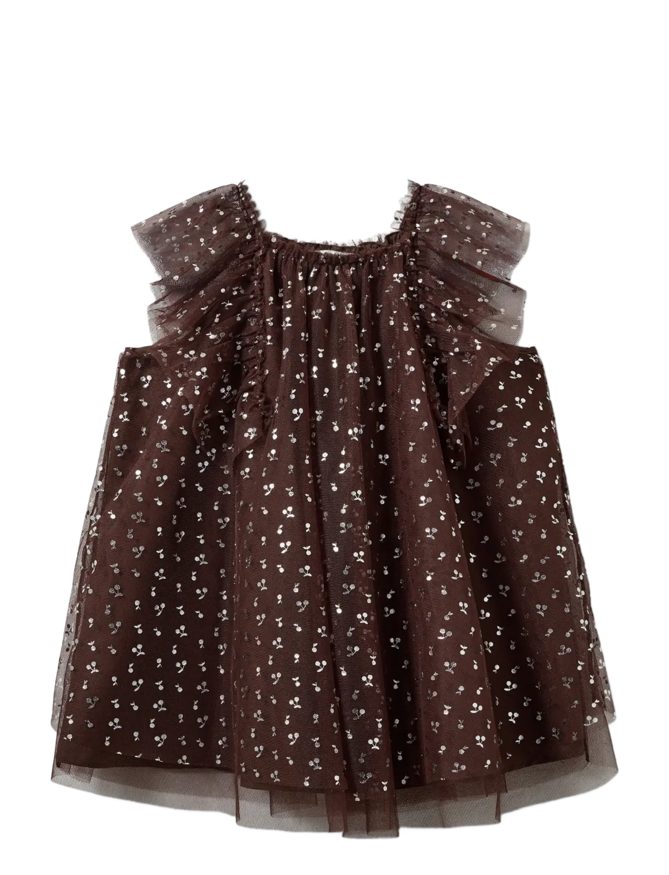 Sofie Schnoor Baby and Kids - BLOSSOMSK DRESS - brown - 1