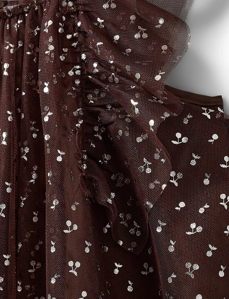 Sofie Schnoor Baby and Kids - BLOSSOMSK DRESS - festklänningar - brown - 3