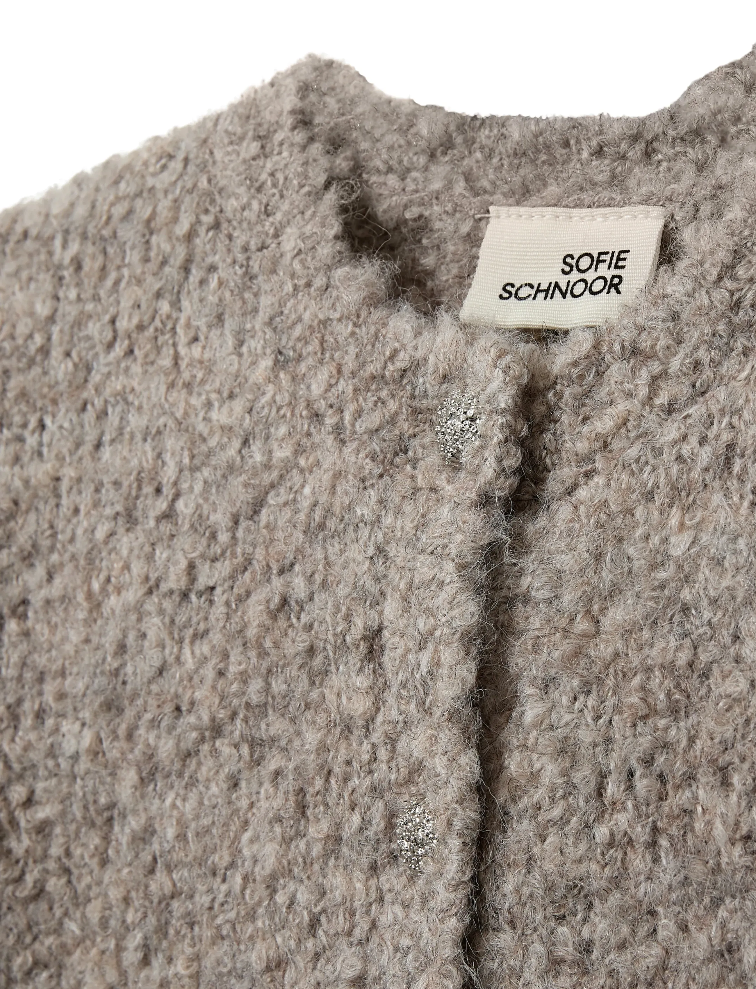 Sofie Schnoor Baby and Kids - KYRASK CARDIGAN - cardigans - deer melange - 3