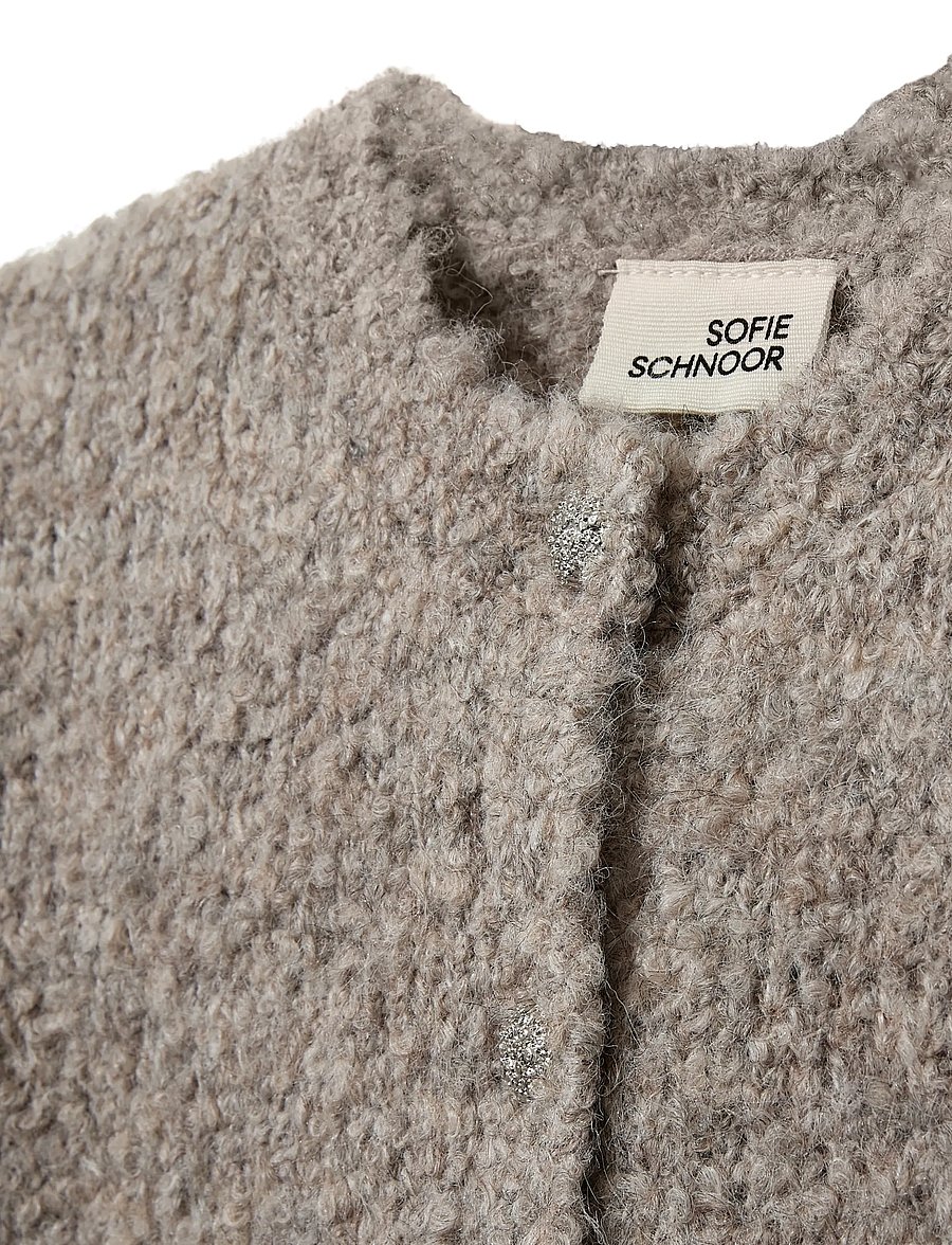 Sofie Schnoor Baby and Kids - KYRASK CARDIGAN - cardigans - deer melange - 3