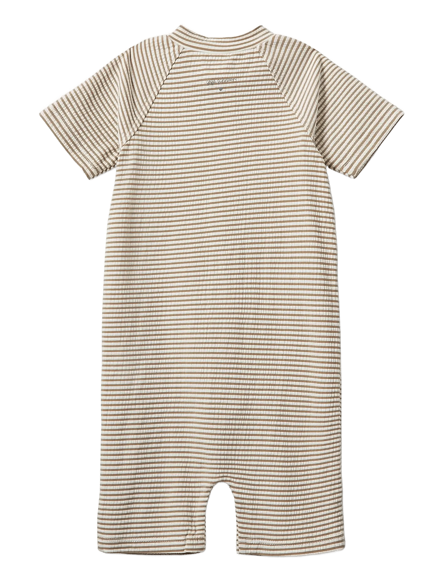 Sofie Schnoor Baby and Kids - TillaKB Swimsuit - baddräkter - warm stone stripe - 1