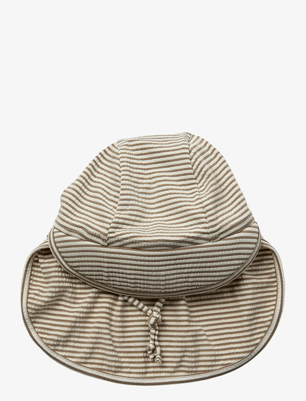 Sofie Schnoor Baby and Kids - SisiKB Swim hat - accessories - warm stone stripe - 1
